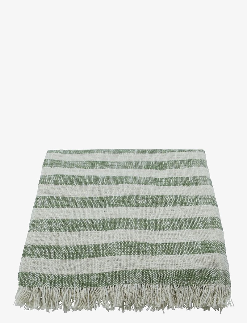 house doctor - Throw, HDFold, Green - huovat & viltit - green - 0