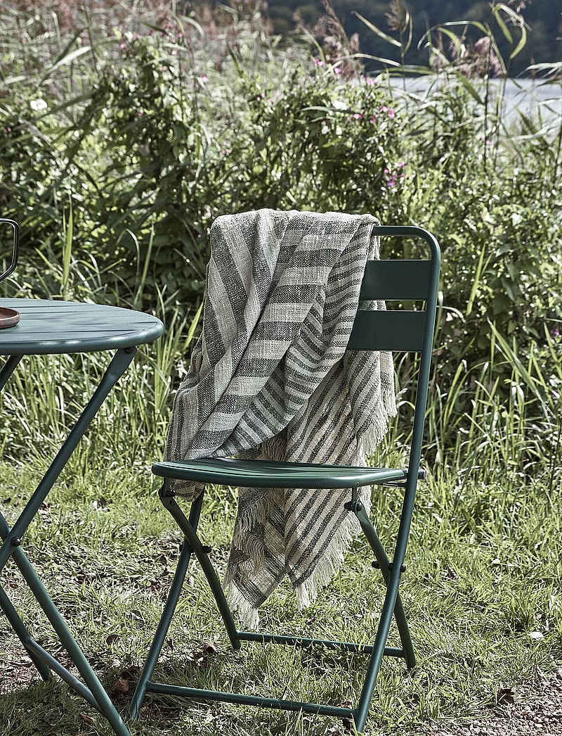 house doctor - Throw, HDFold, Green - huovat & viltit - green - 1