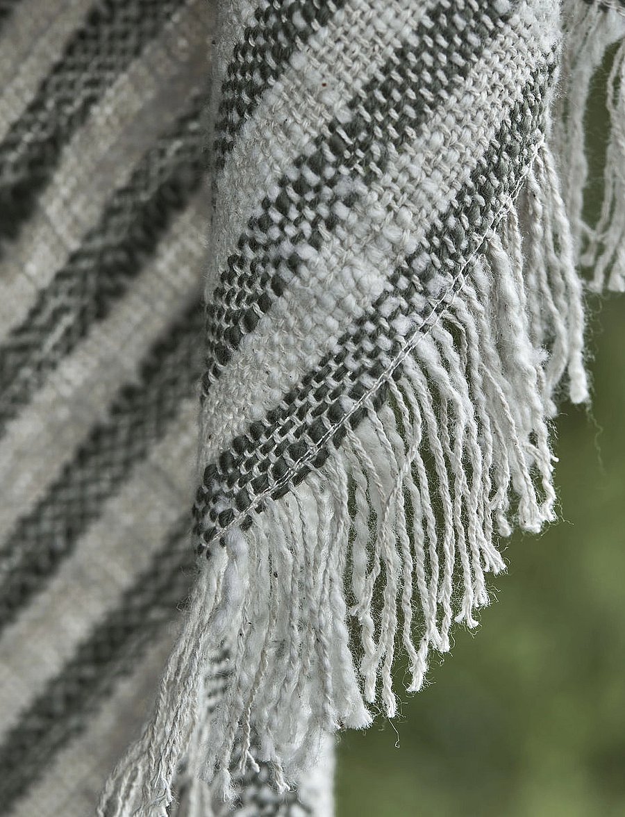 house doctor - Throw, HDFold, Green - tekid ja katted - green - 2