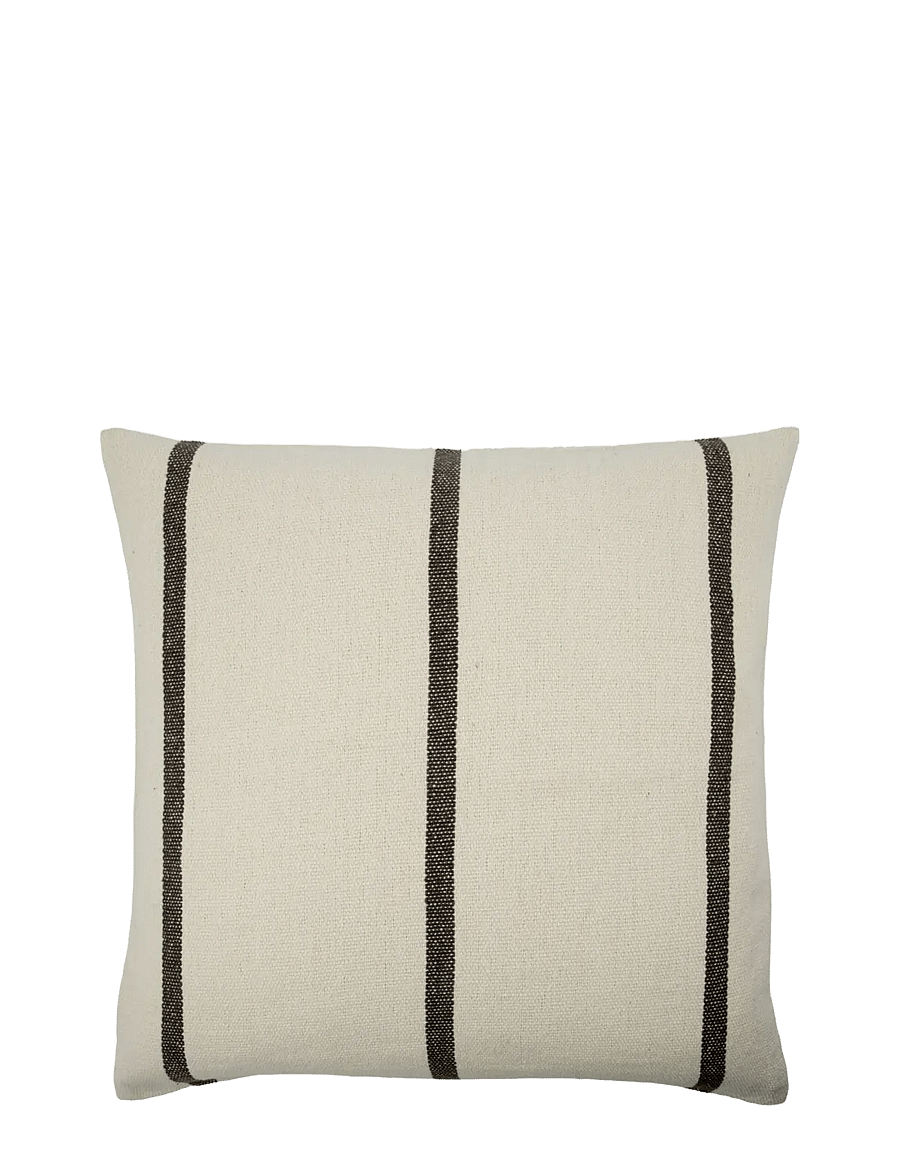 house doctor - Cushion cover, HDNula, Dark brown - padjakatted - dark brown - 1