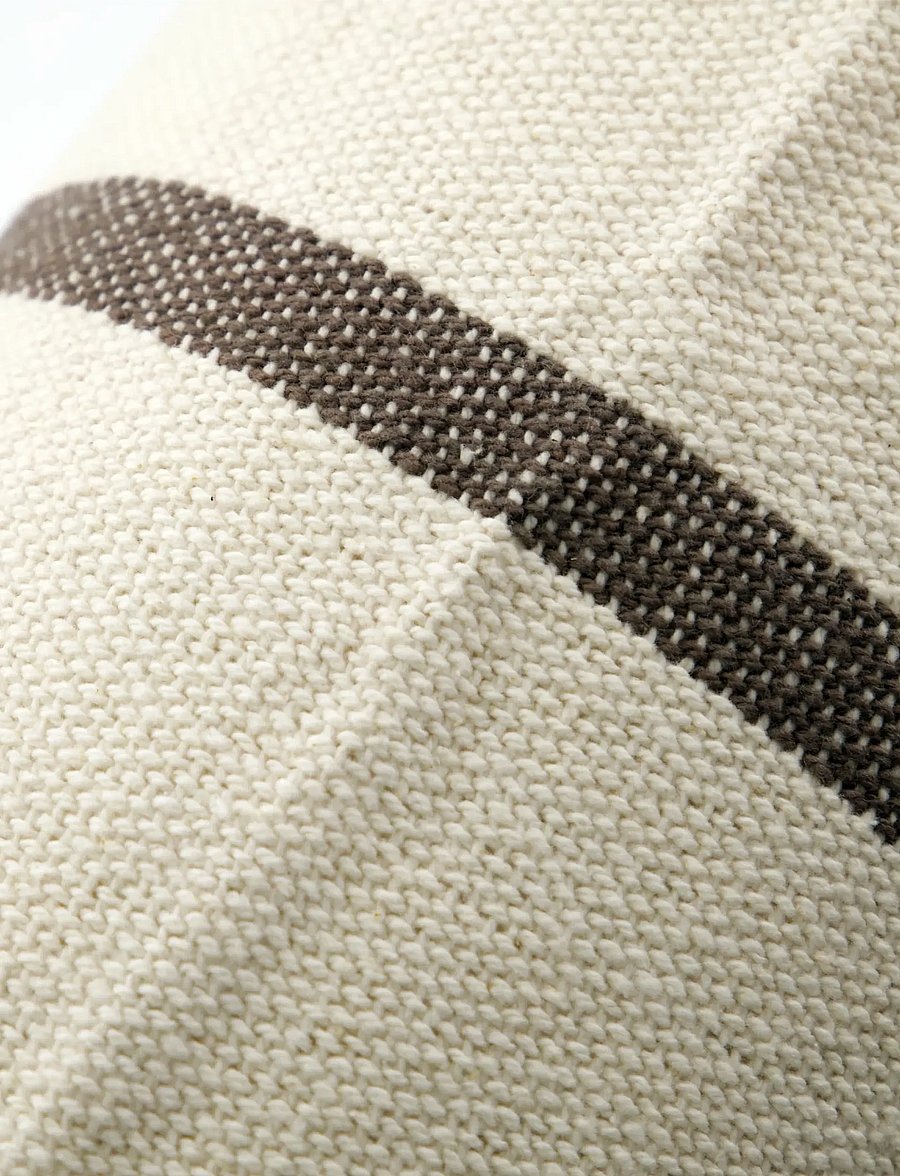 house doctor - Cushion cover, HDNula, Dark brown - padjakatted - dark brown - 2