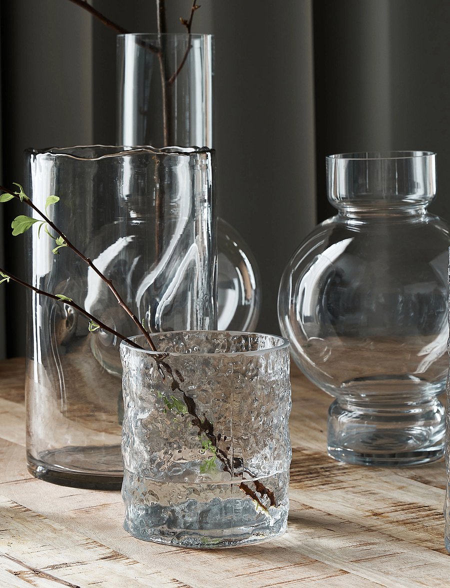 house doctor - Vase, HDHuri, Clear - valentinstaggeschenke - clear - 0