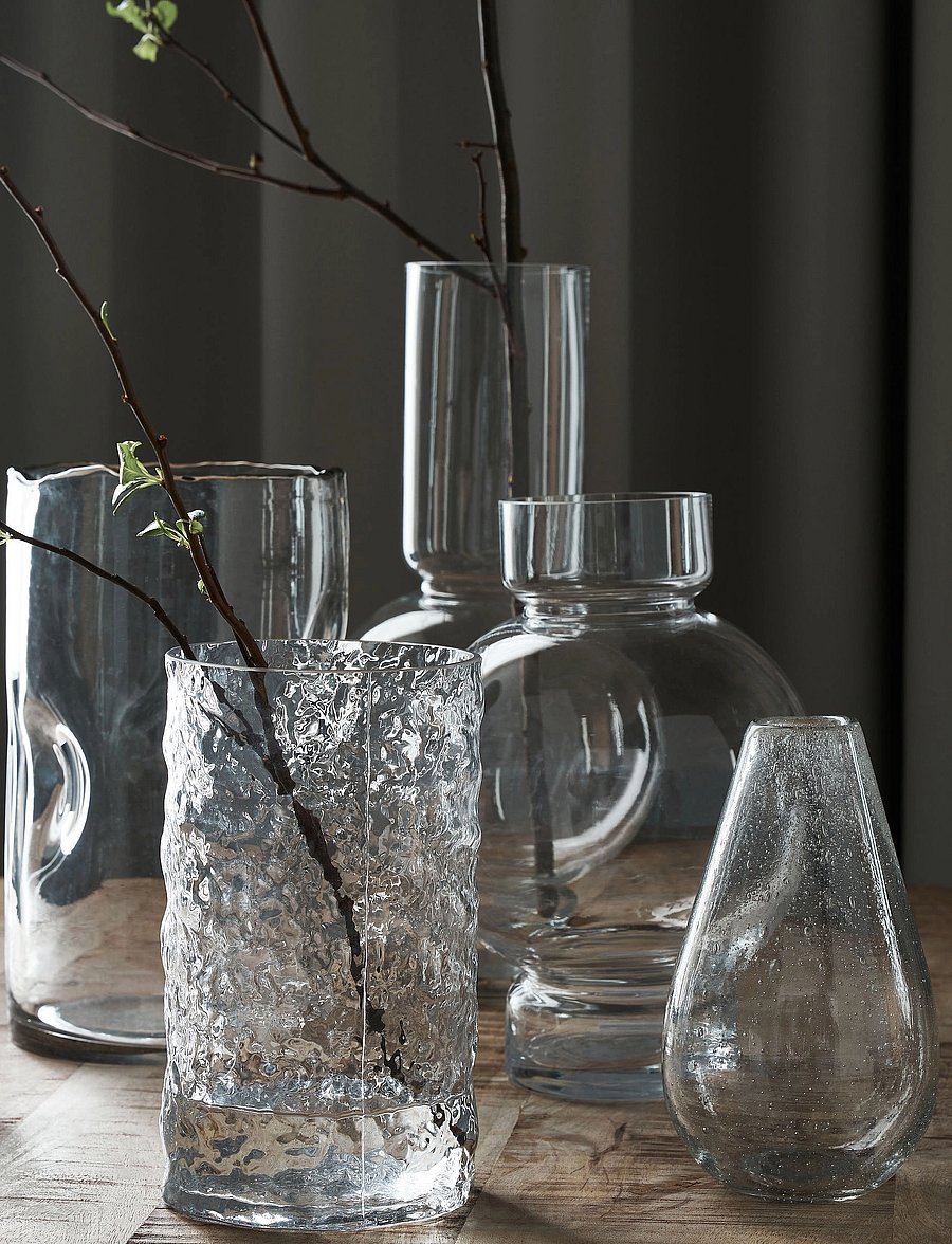 house doctor - Vase, HDHuri, Clear - vasen - clear - 0