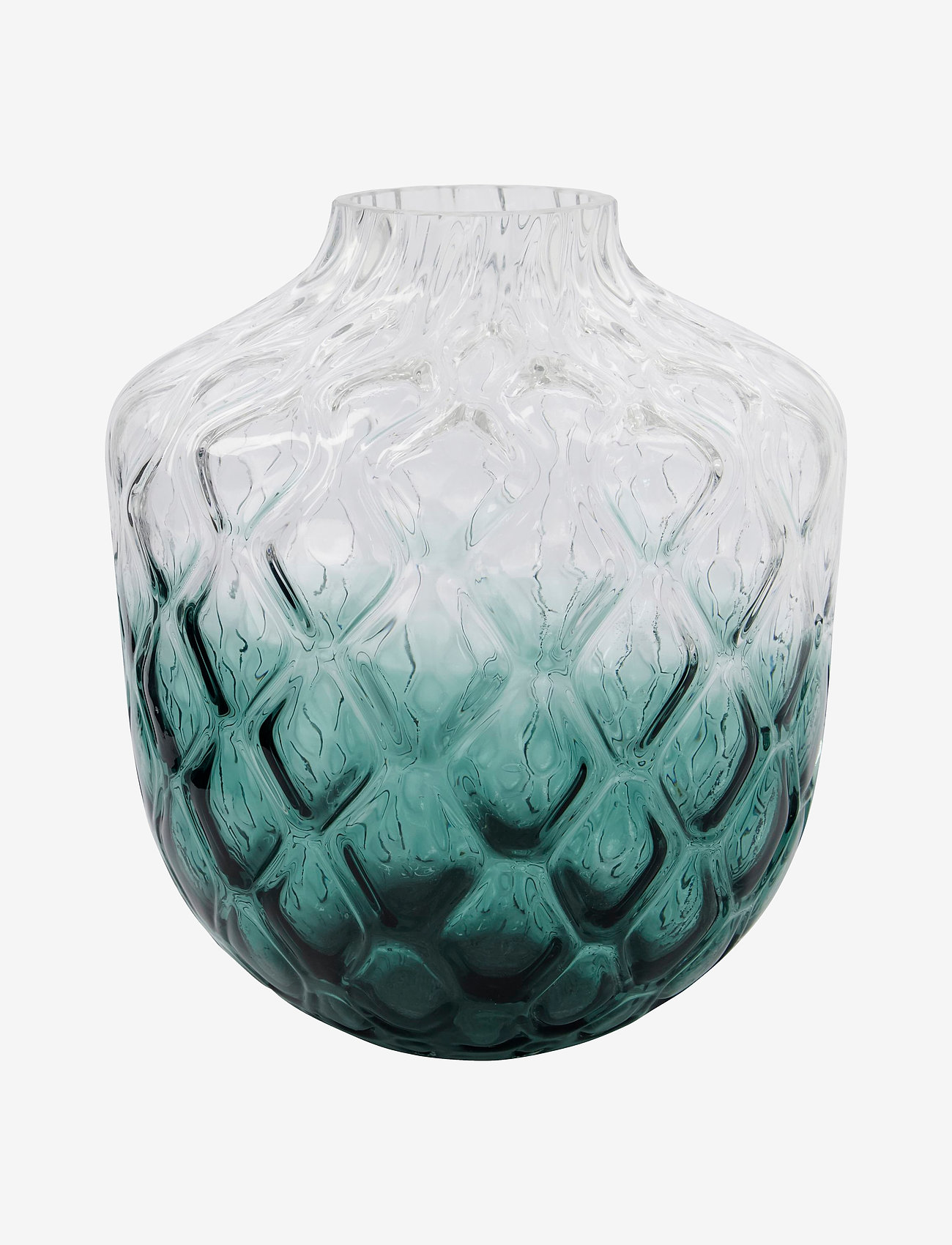 house doctor - Art Deco Vase - najniższe ceny - green - 0