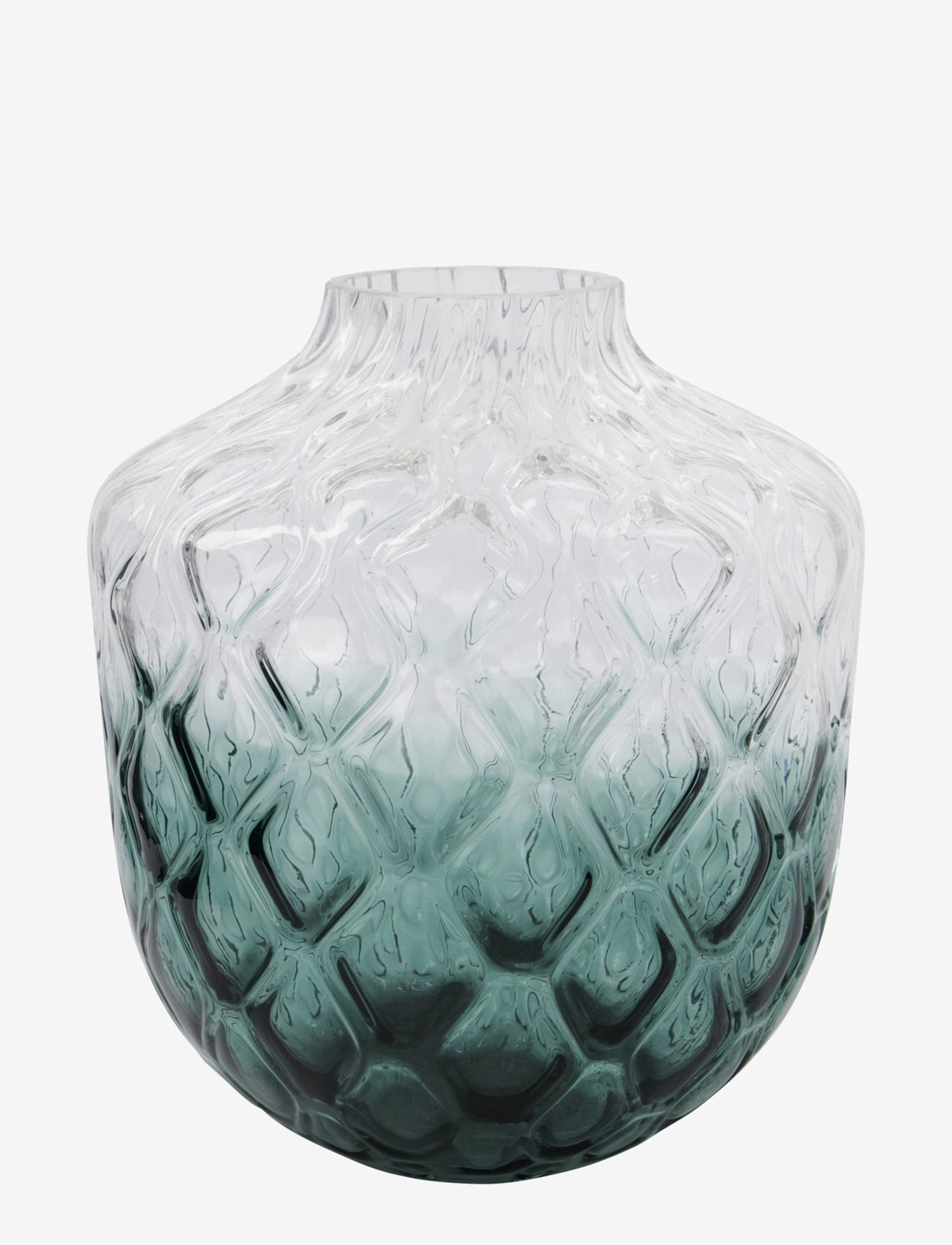 house doctor - Art Deco Vase - vazen - green - 2