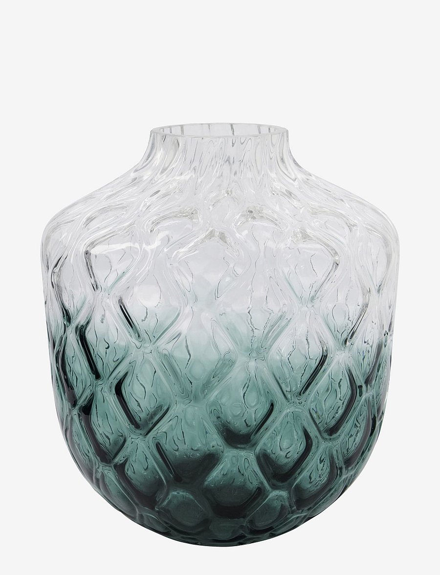 house doctor - Art Deco Vase - vasen - green - 2
