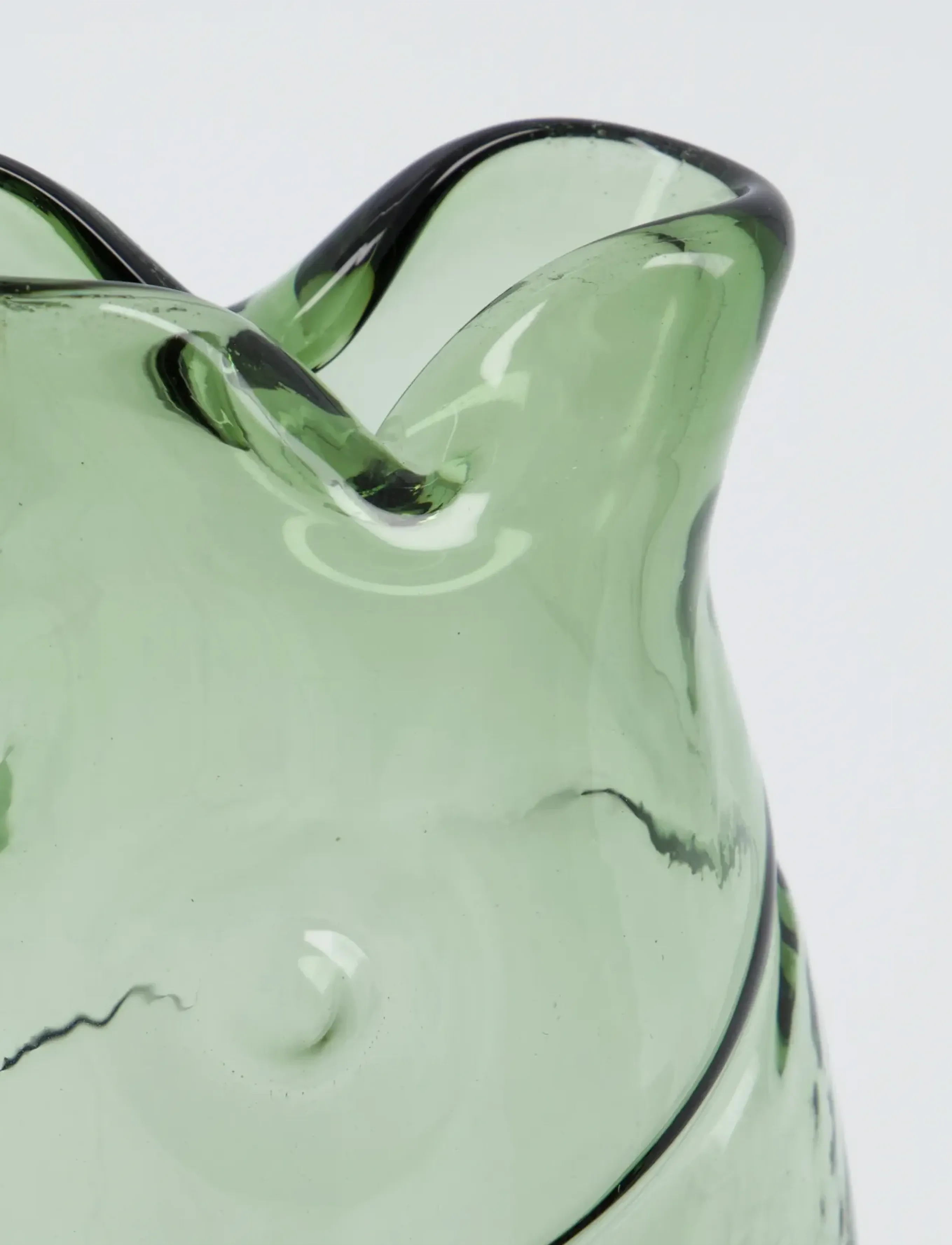 house doctor - Vase, HDFish, Green - vaasid - green - 3