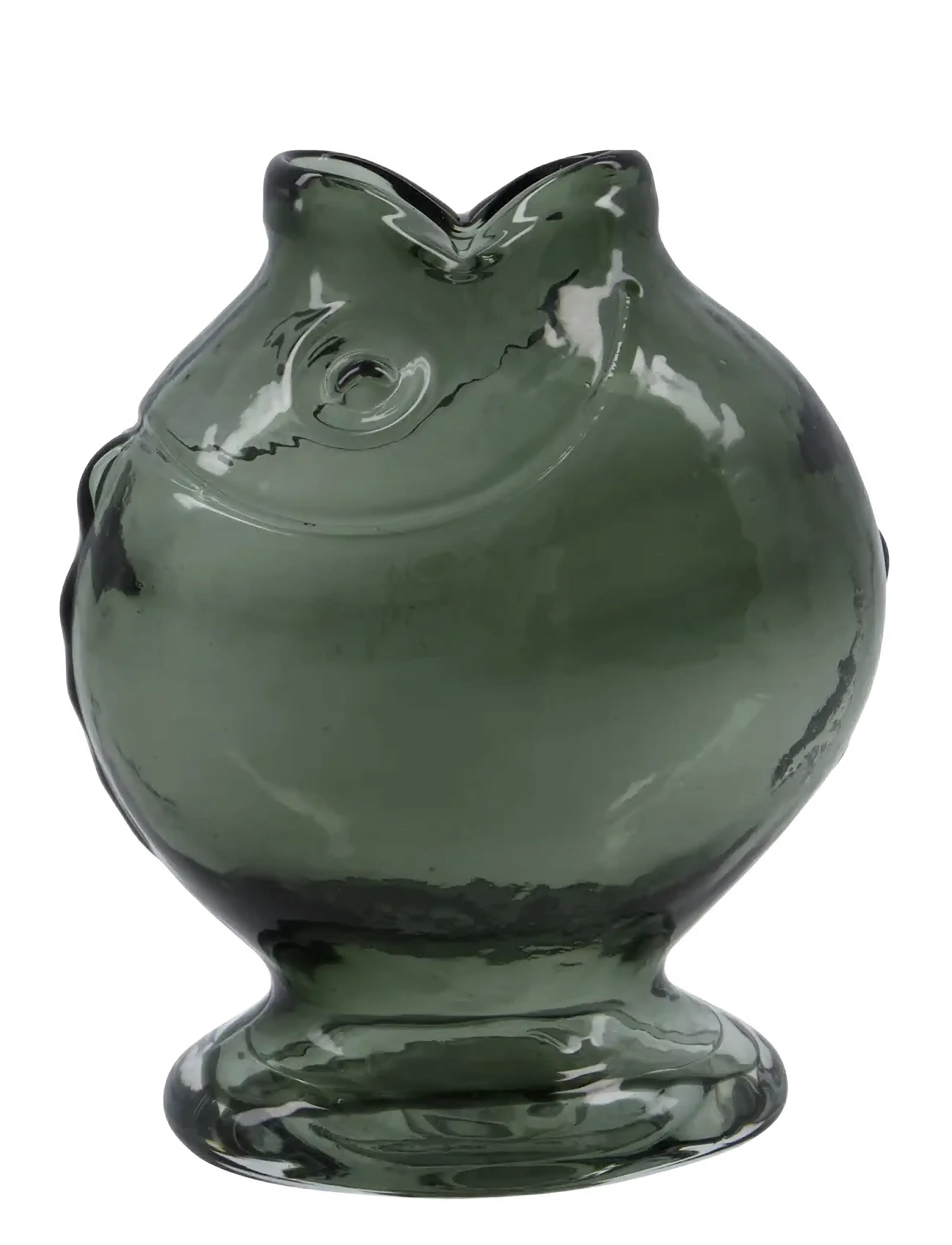 HOUSE DOCTOR Vase, Hdfish, Røg/Grå Grün - H17.5CM - Unisex