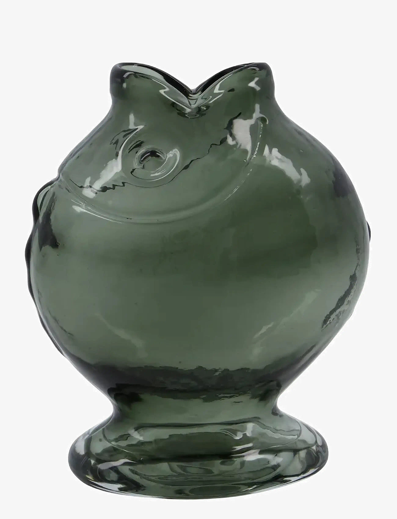 house doctor - Vase, HDFish, Smoked grey - vasen - smoked grey - 0