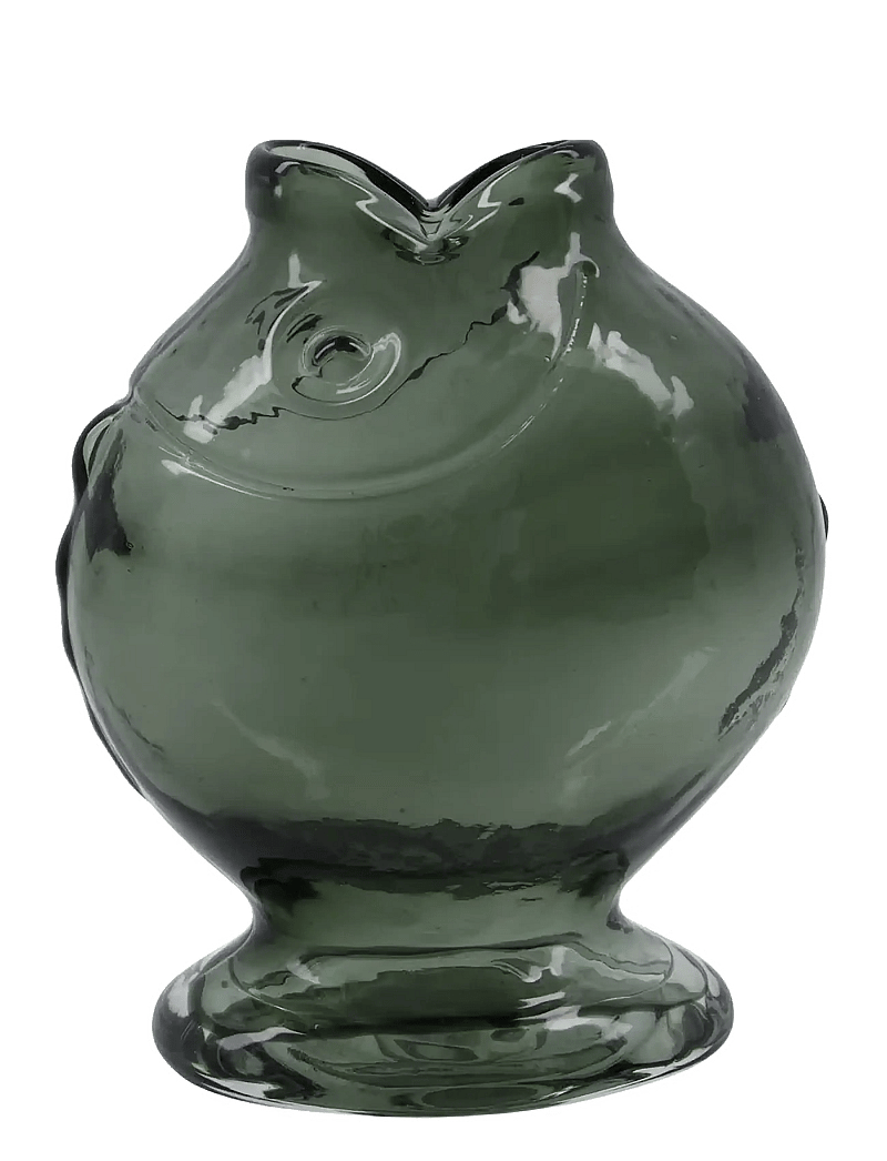 house doctor - Vase, HDFish, Smoked grey - vasen - smoked grey - 0