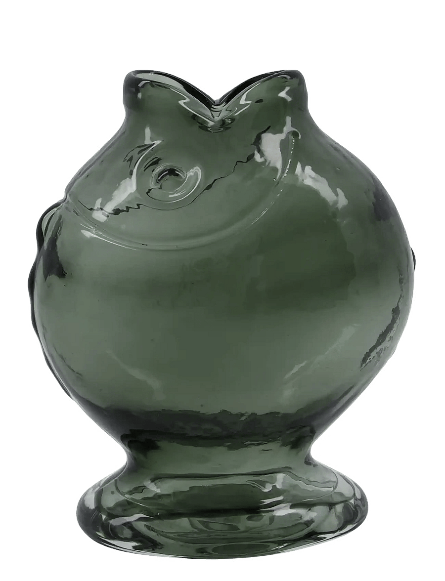 house doctor - Vase, HDFish, Smoked grey - vaasid - smoked grey - 1