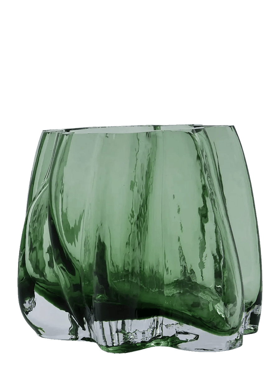 house doctor - Tealight holder, HDCurva, Green - teelichthalter - green - 0