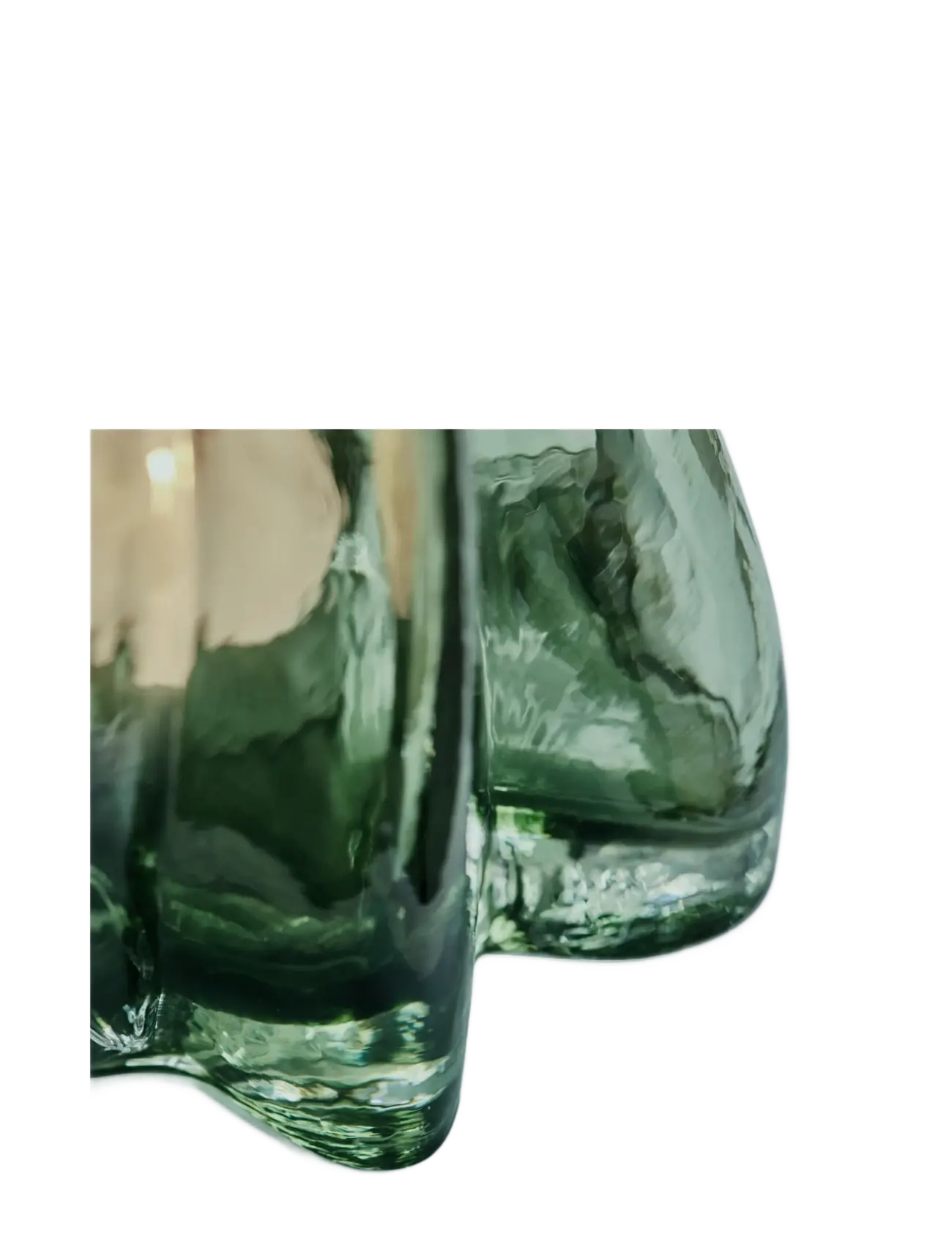 house doctor - Tealight holder, HDCurva, Green - tējas sveces turētāji - green - 3