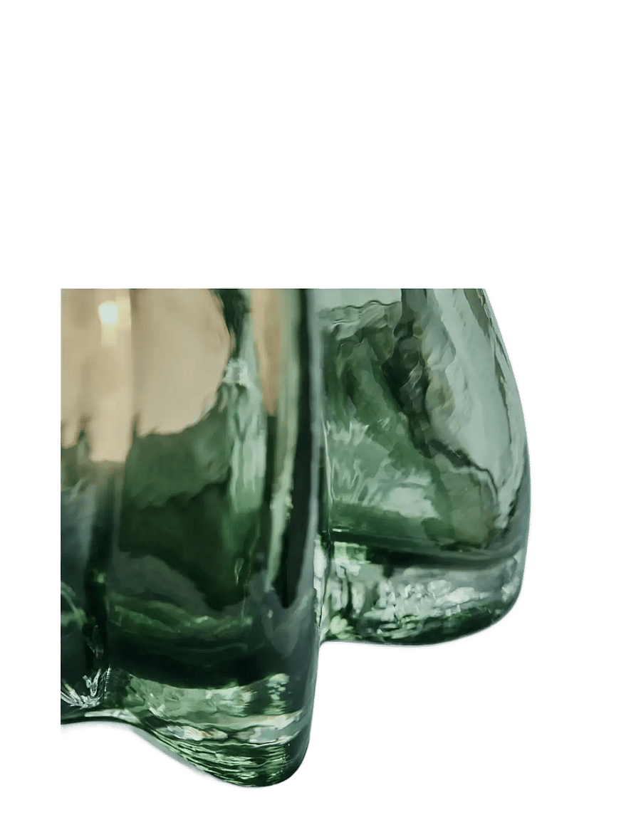 house doctor - Tealight holder, HDCurva, Green - teelichthalter - green - 3