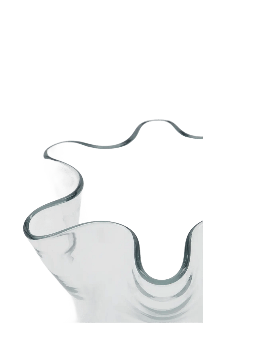 house doctor - Vase, HDPlis, Clear - vasen - clear - 1