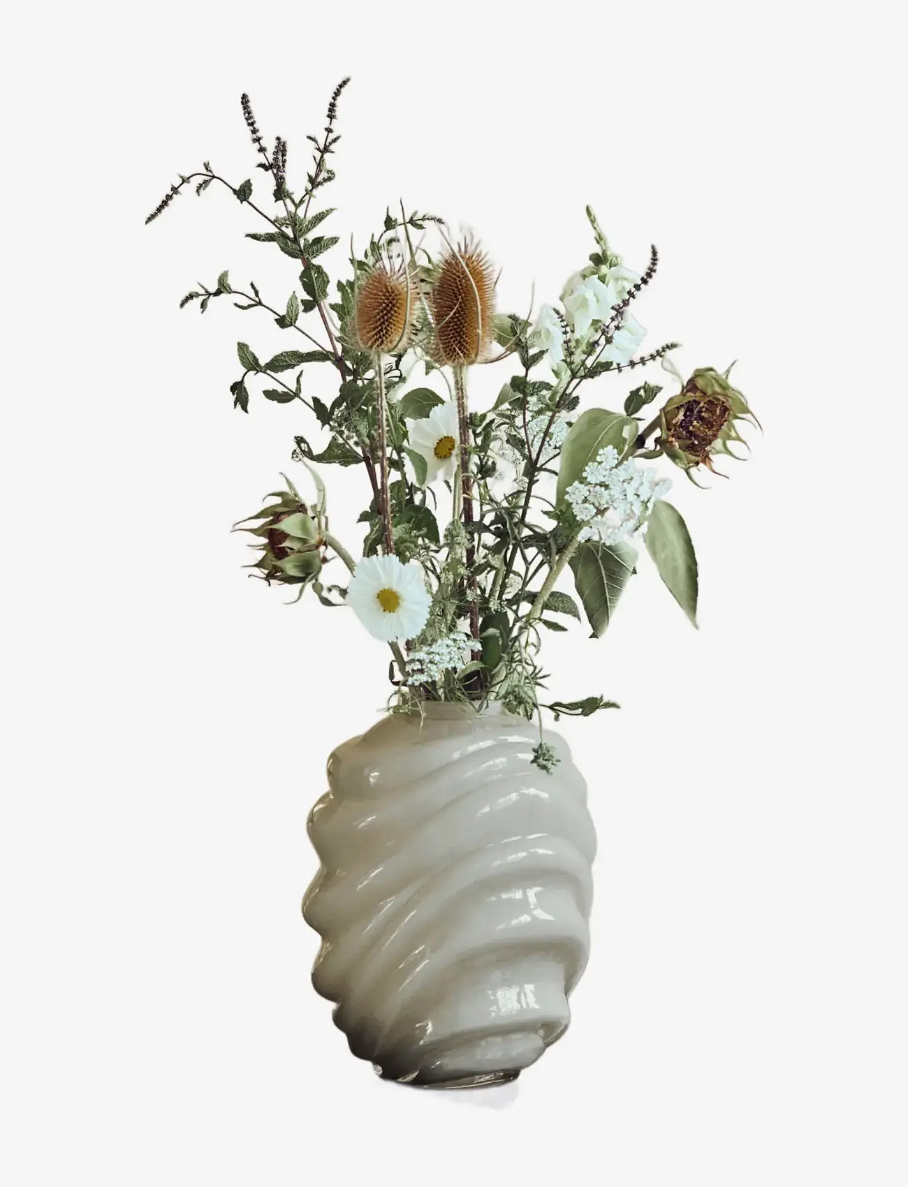 house doctor - Vase, HDDesert, Light grey - vases - light grey - 2