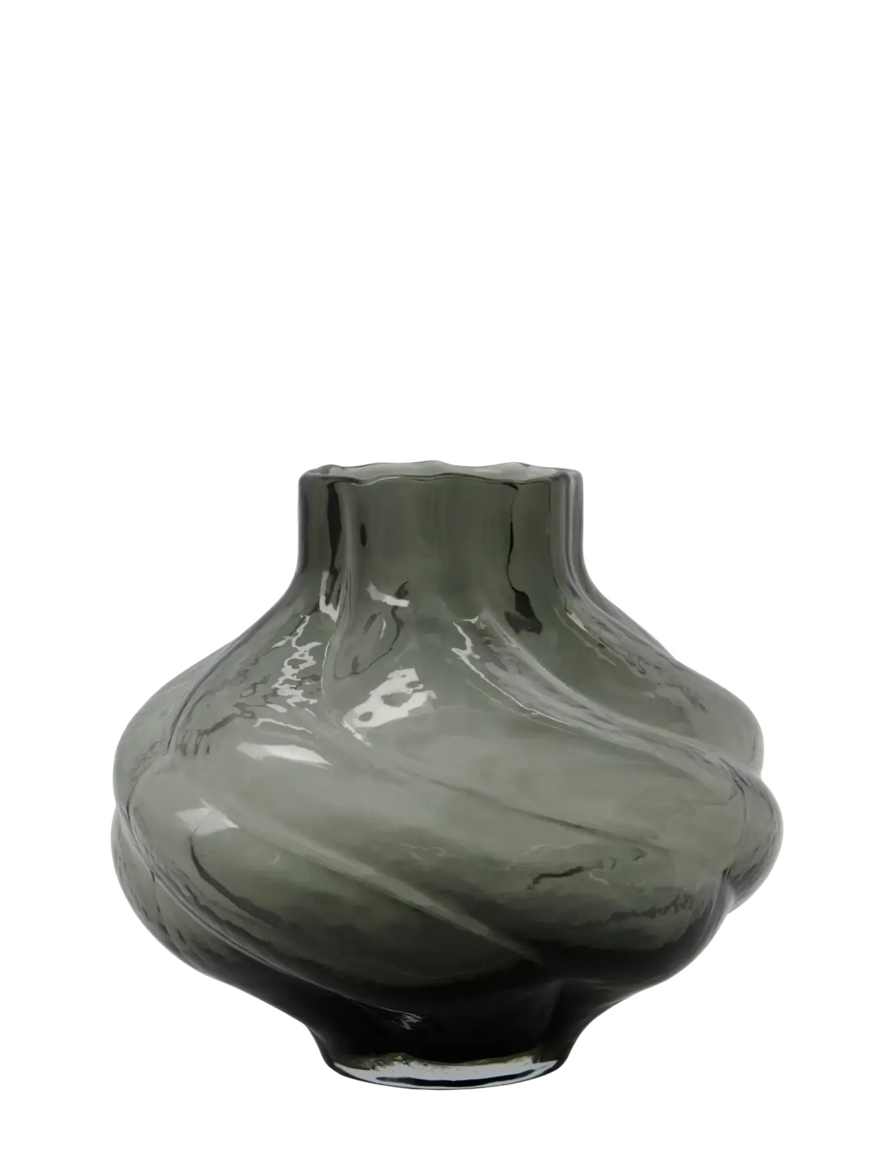 HOUSE DOCTOR Vase, Hdturn, Røg/Grå Grau - H18.5CM - Unisex