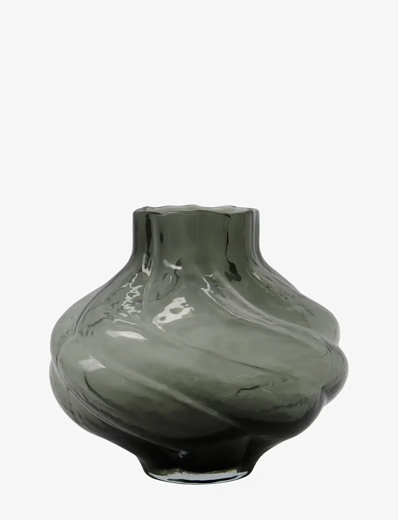house doctor - Vase, HDTurn, Smoked grey - vasen - smoked grey - 0
