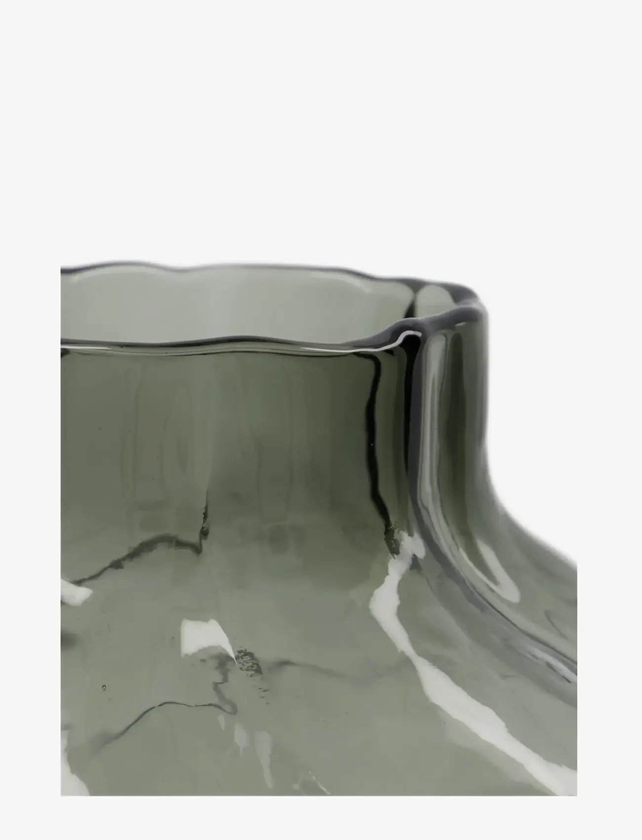 house doctor - Vase, HDTurn, Smoked grey - vasen - smoked grey - 1