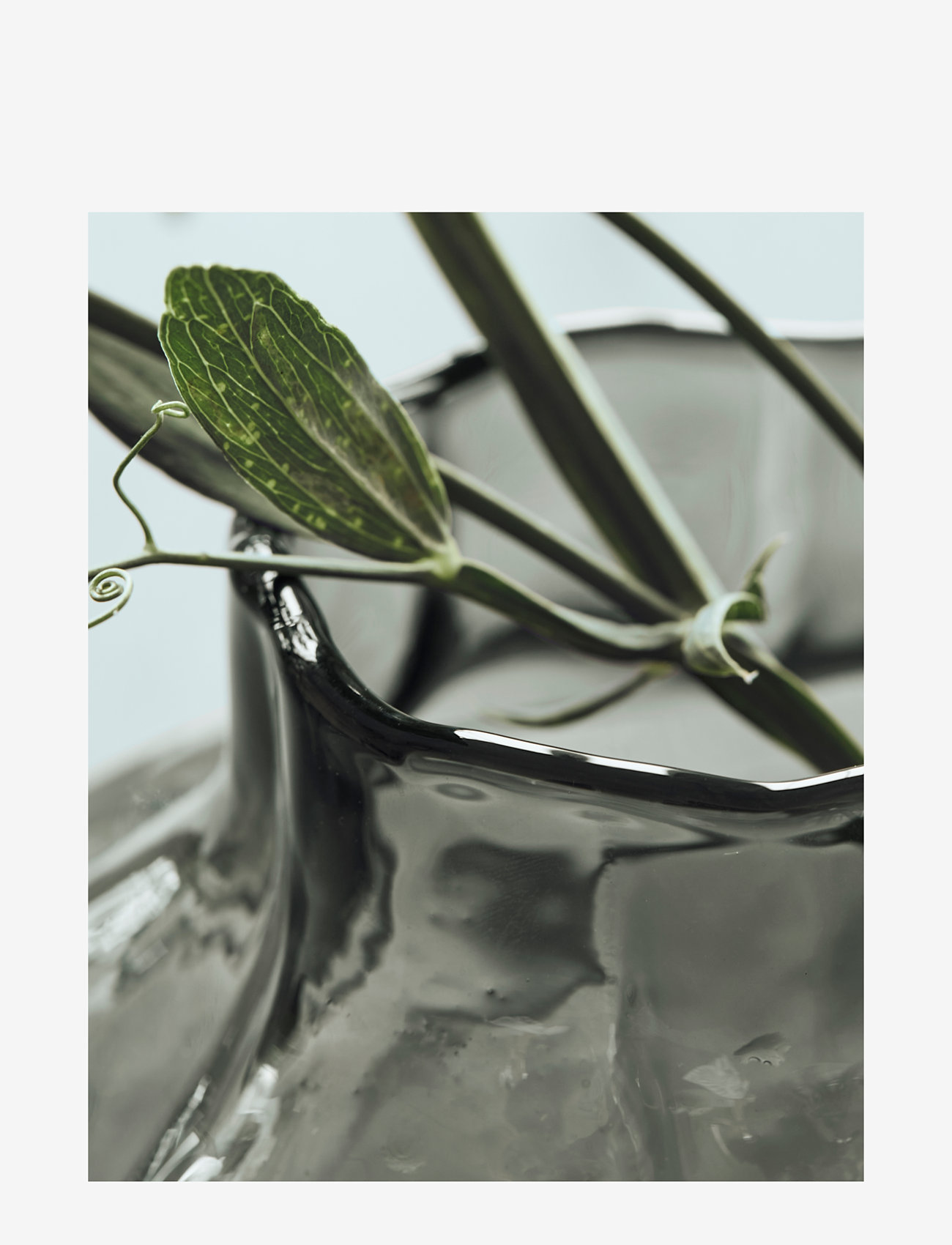 house doctor - Vase, HDTurn, Smoked grey - vasen - smoked grey - 3