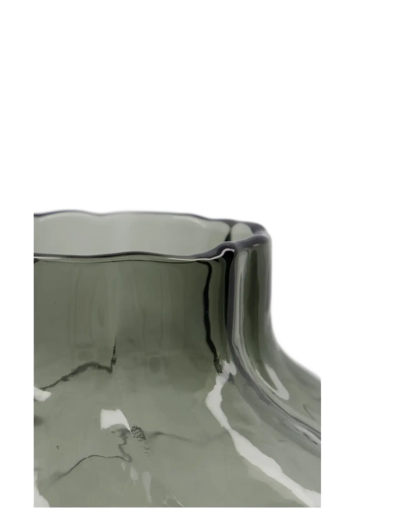 house doctor - Vase, HDTurn, Smoked grey - vasen - smoked grey - 1
