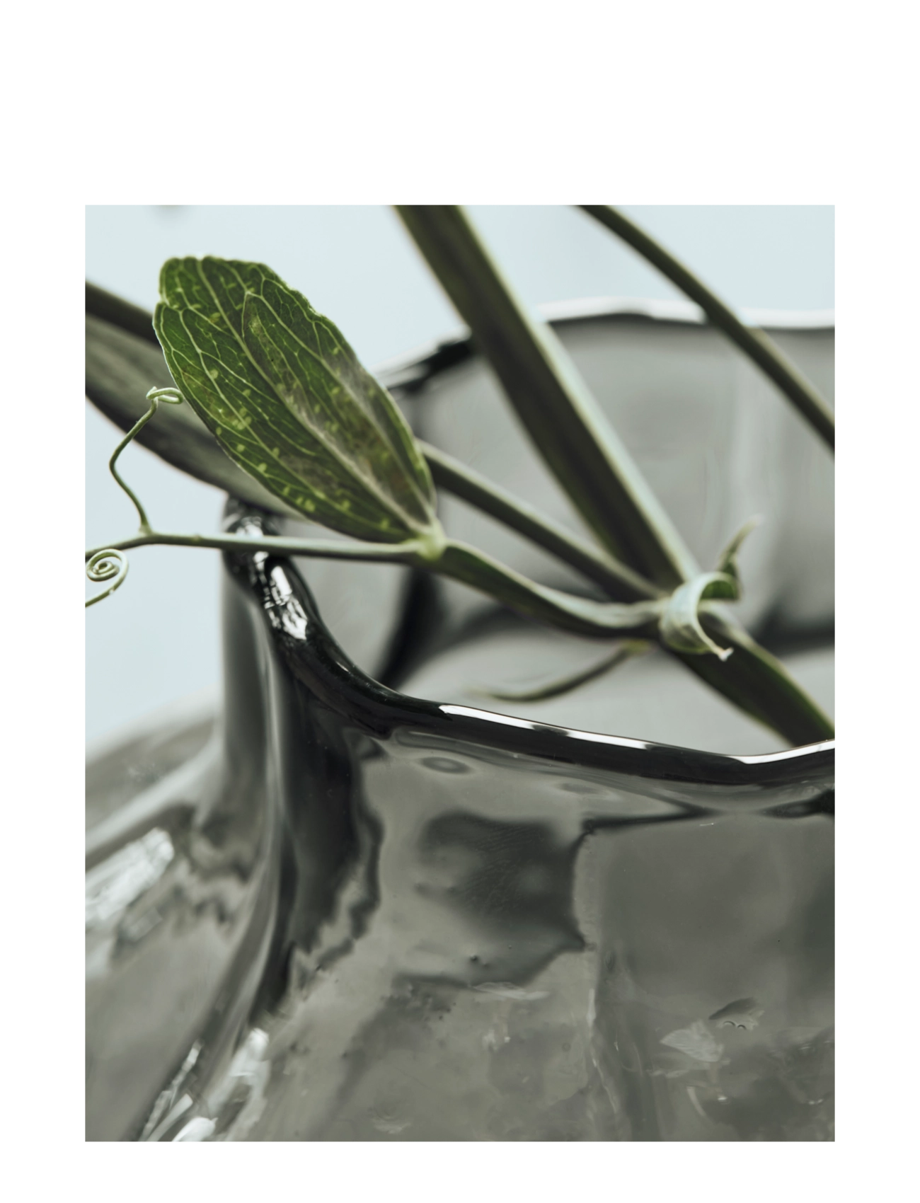 house doctor - Vase, HDTurn, Smoked grey - vasen - smoked grey - 3