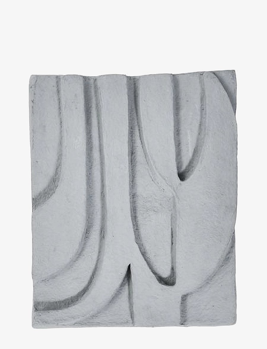house doctor - Wall art, HDMachie, Grey - grey - 0