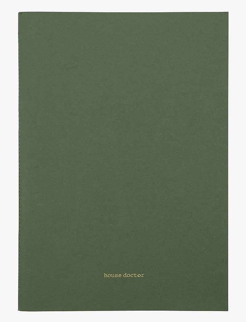house doctor - Notebook, HDDraw, White/Turqouise/Green - white/turqouise/green - 2