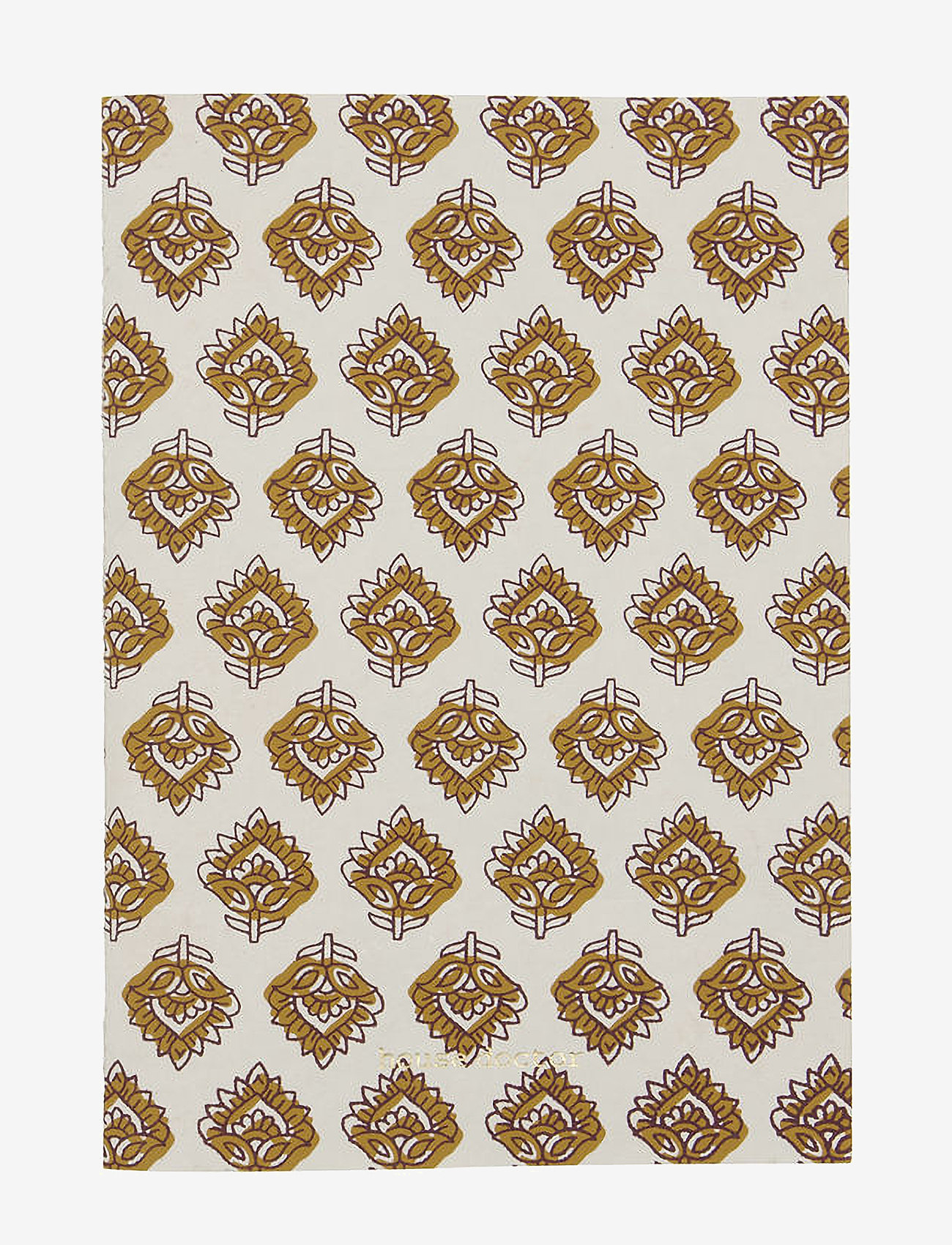 house doctor - Notebook, HDWrite, Beige/Burgundy/Orange - beige/burgundy/orange - 1