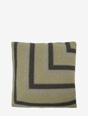 house doctor - Cushion cover, Canva & Pete - pynteputer - beige/grey - 0