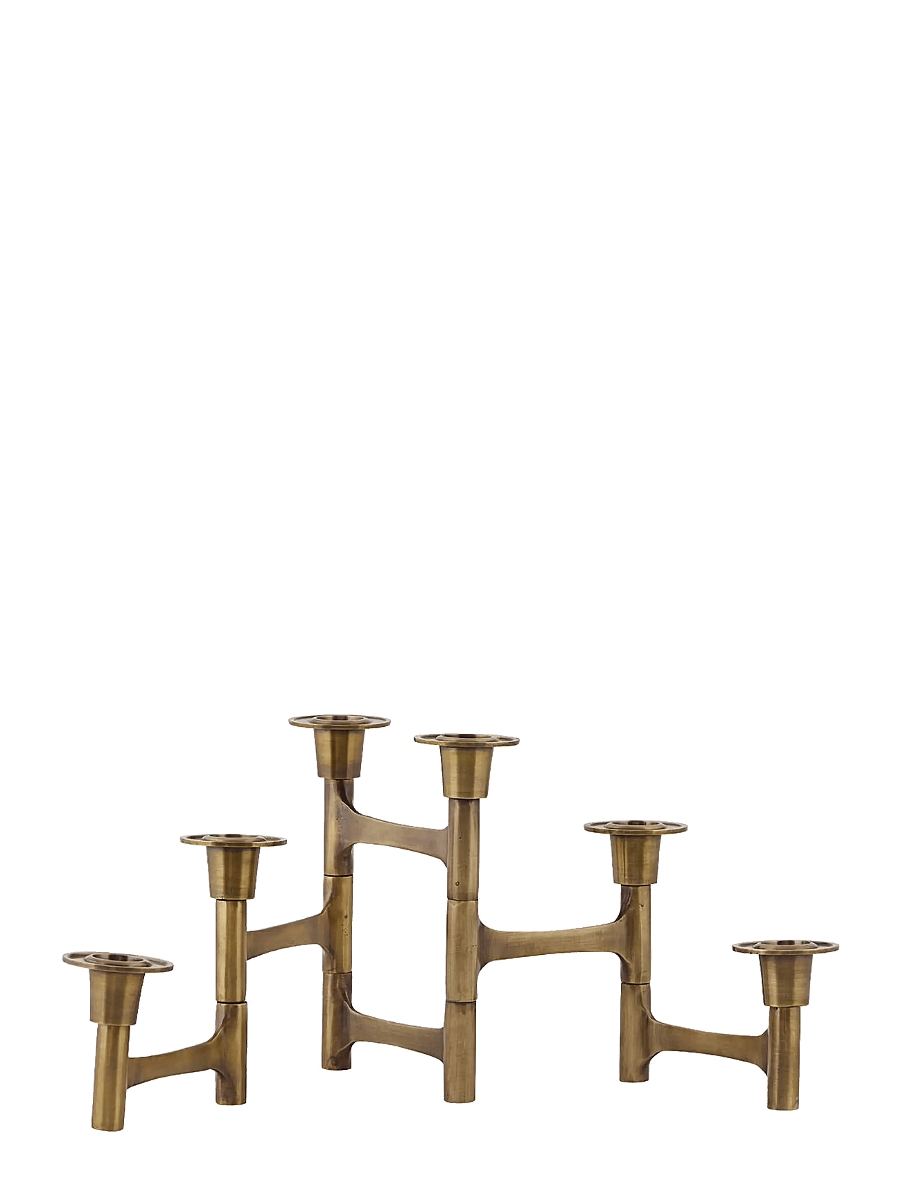 house doctor Move Lysestage M. 6 Arme - Gold - H17CM