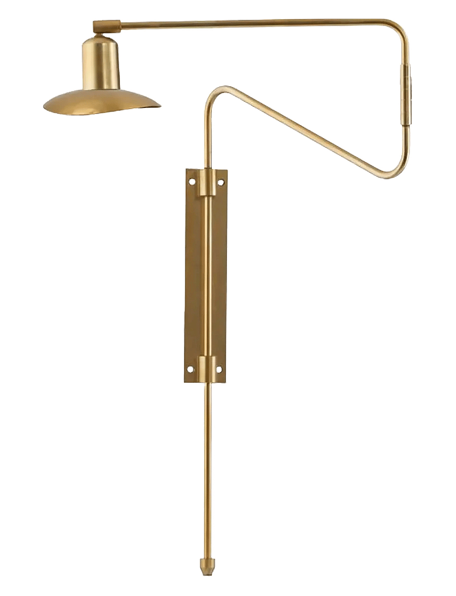 house doctor - Wall lamp, HDSwing, Brass - wandleuchten - brass - 1