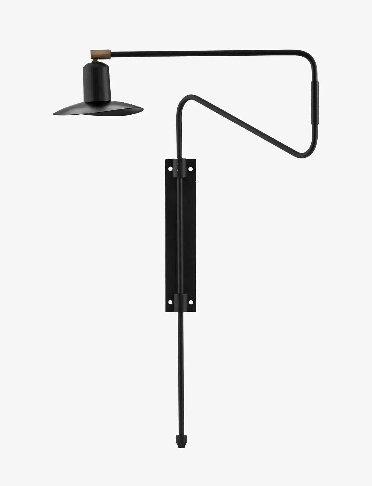 house doctor - Wall lamp, HDSwing, Black - wandleuchten - black - 0