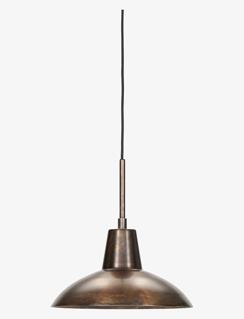 house doctor - Lamp, HDDesk, Antique brown - pendellampen - antique brown - 0