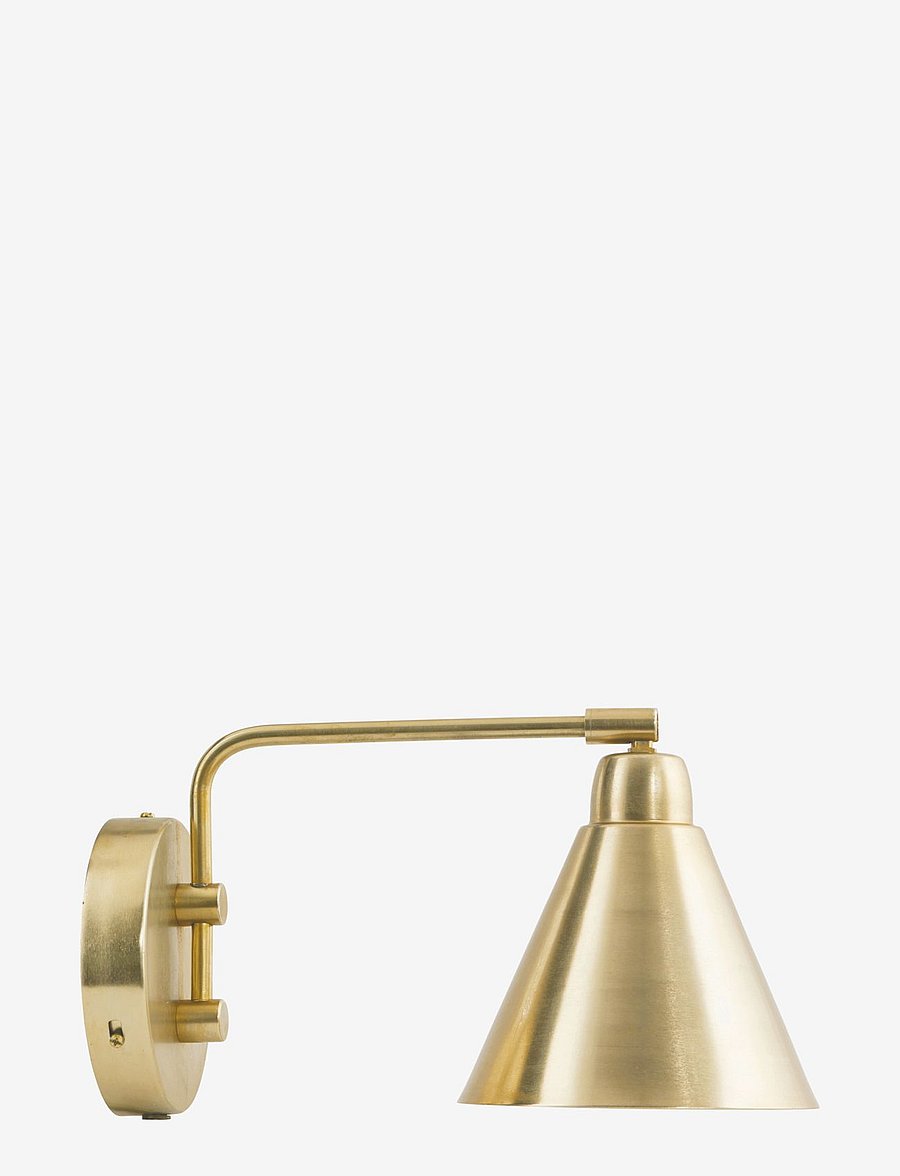 house doctor - Wall lamp, HDGame, Brass - wandleuchten - brass - 1
