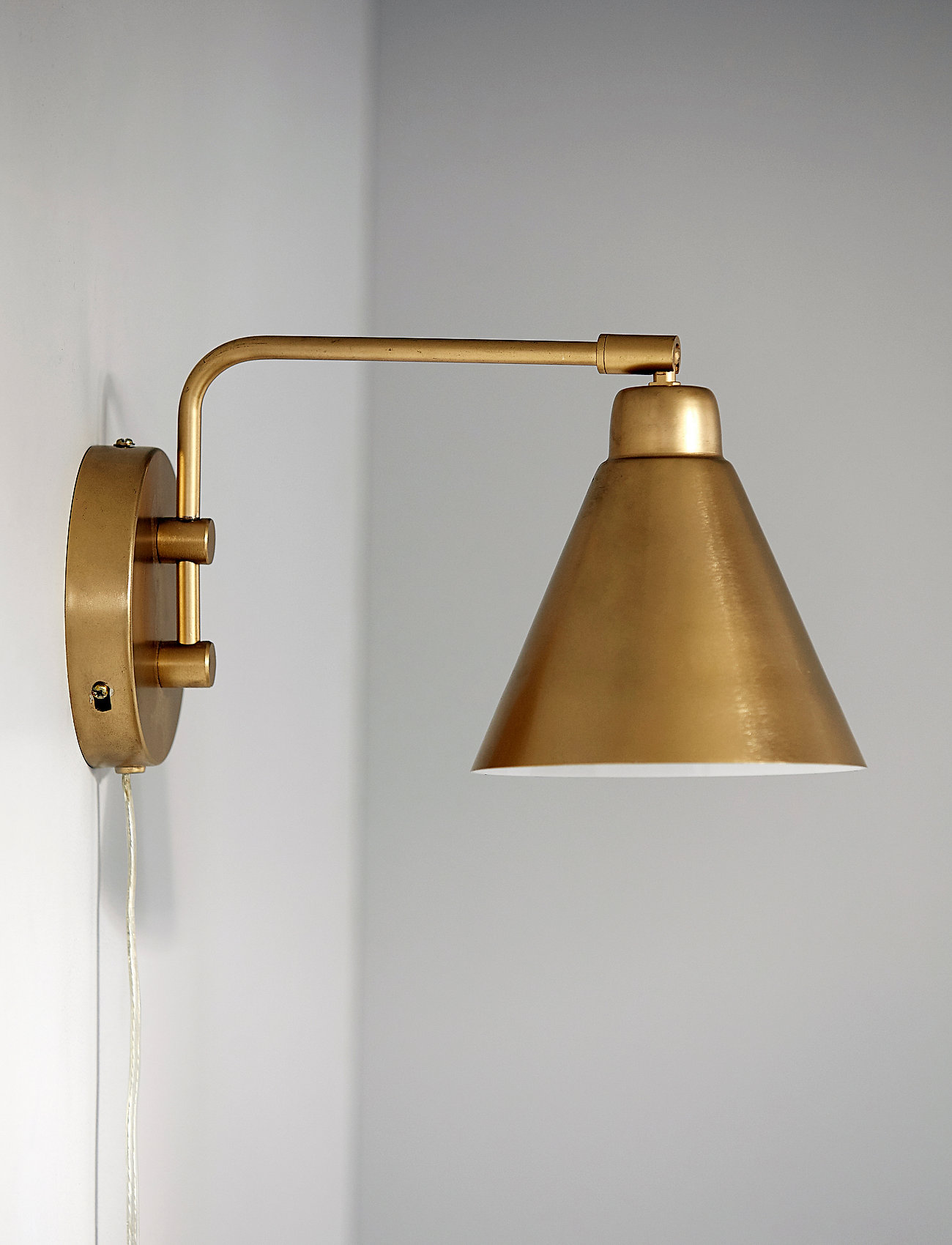 house doctor - Wall lamp, HDGame, Brass - wandleuchten - brass - 2