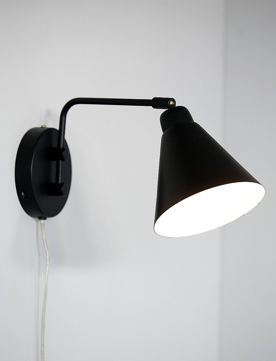 house doctor - Wall lamp, HDGame, Black - wandleuchten - black - 1
