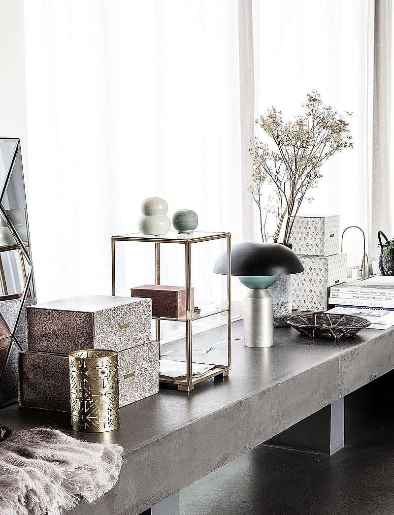 house doctor - Skåp, HDGlass, Mässing - schränke - brass - 0