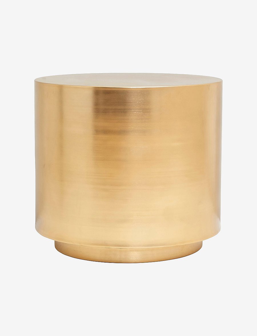 house doctor - Side table, HDStep, Brass - lillepotid - brass - 0