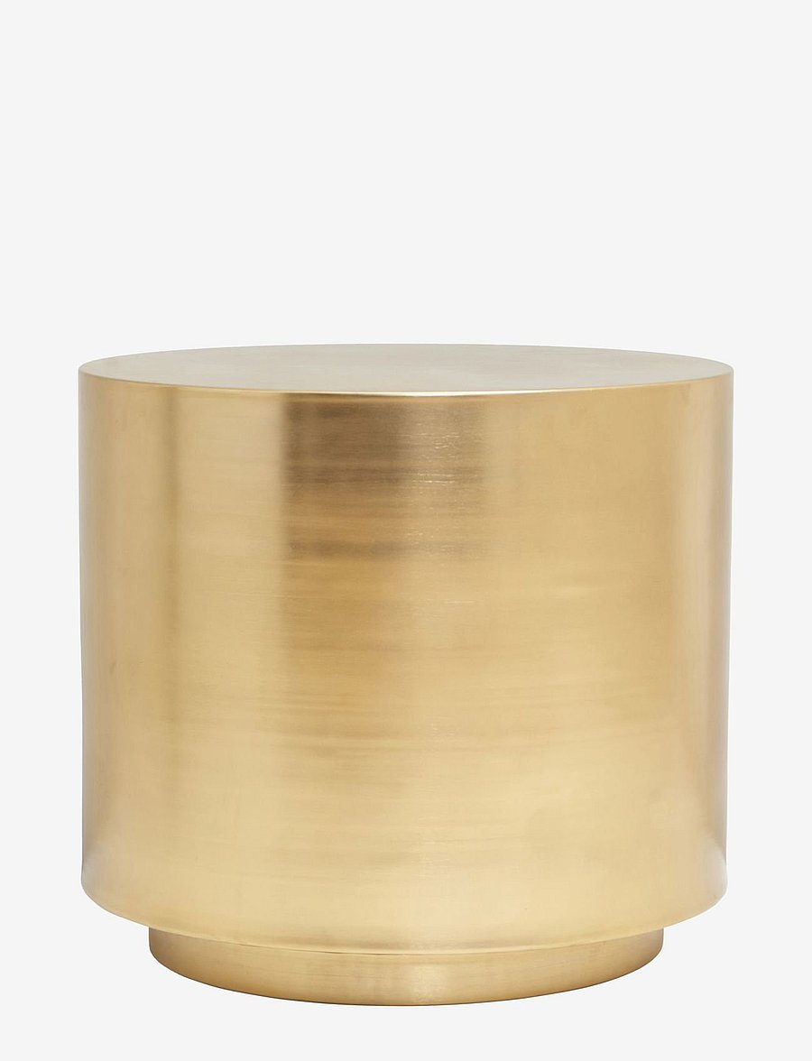 house doctor - Side table, HDStep, Brass - lillepotid - brass - 1
