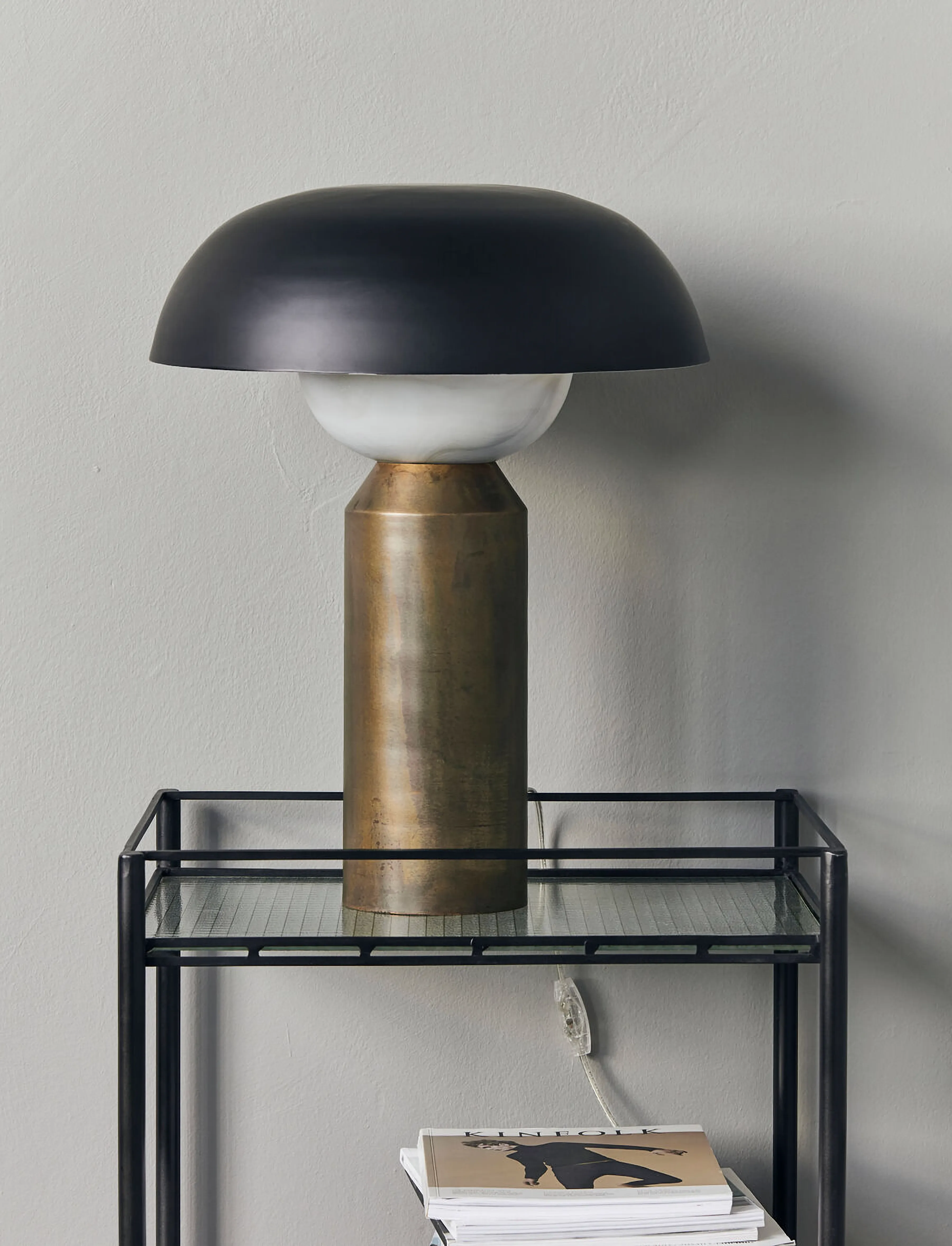 house doctor - Table lamp, HDBig fellow, Antique b - antique brass finish - 2