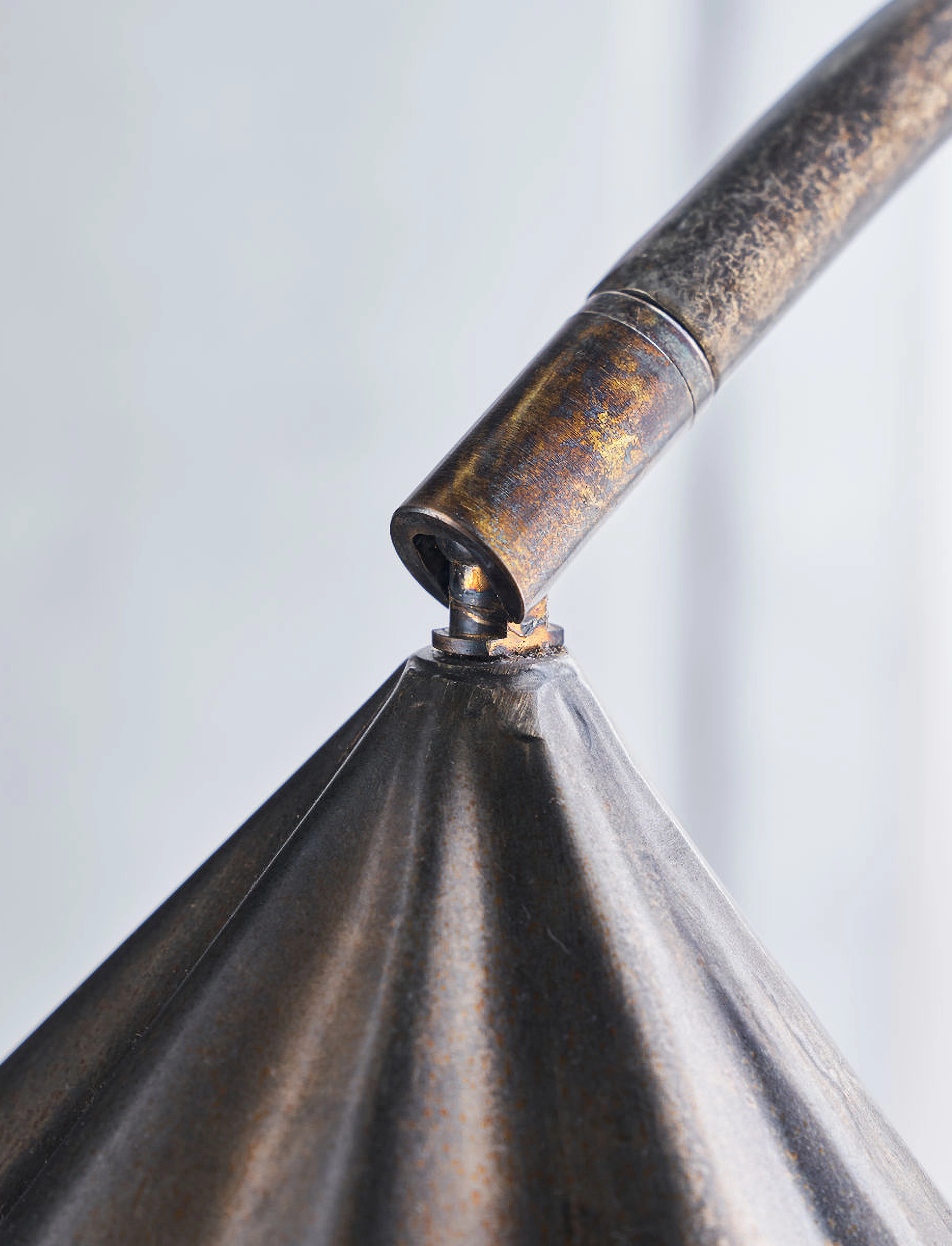 house doctor - Floor lamp, HDFlola, Antique brown - gólflampar - antique brown - 2