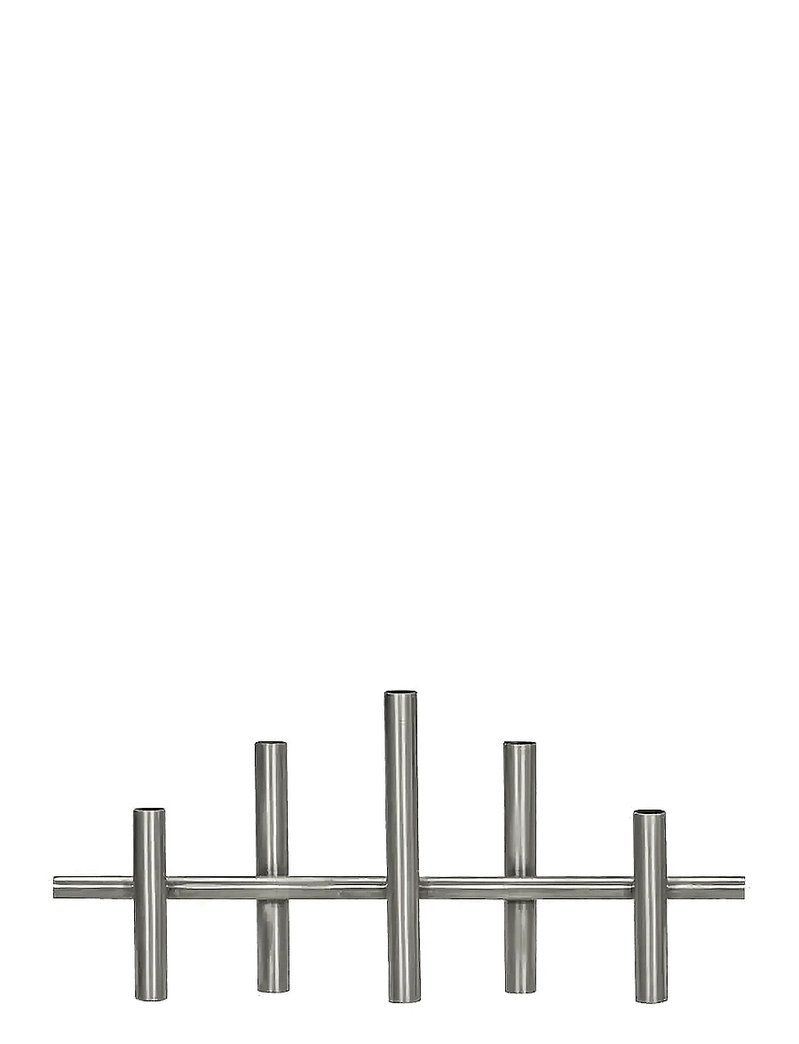 house doctor - Candle holder, HDMaxi45, Antique si - kerzenständer - silver - 1