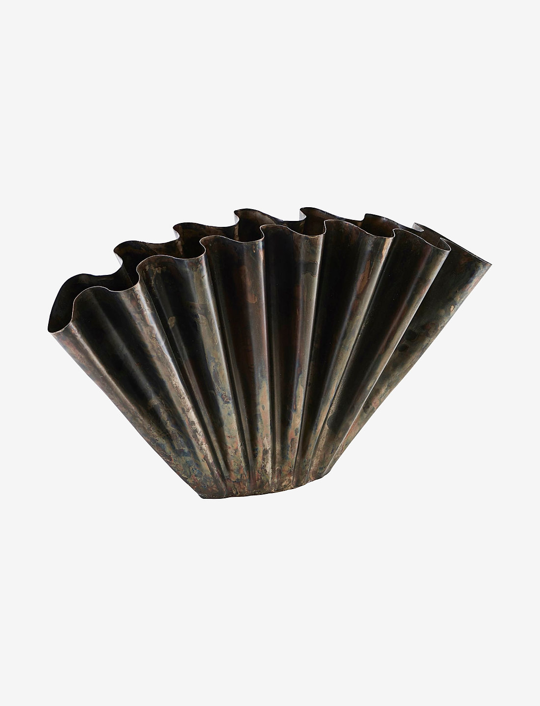 house doctor - Flood Vase - vaasid - antique brown - 0