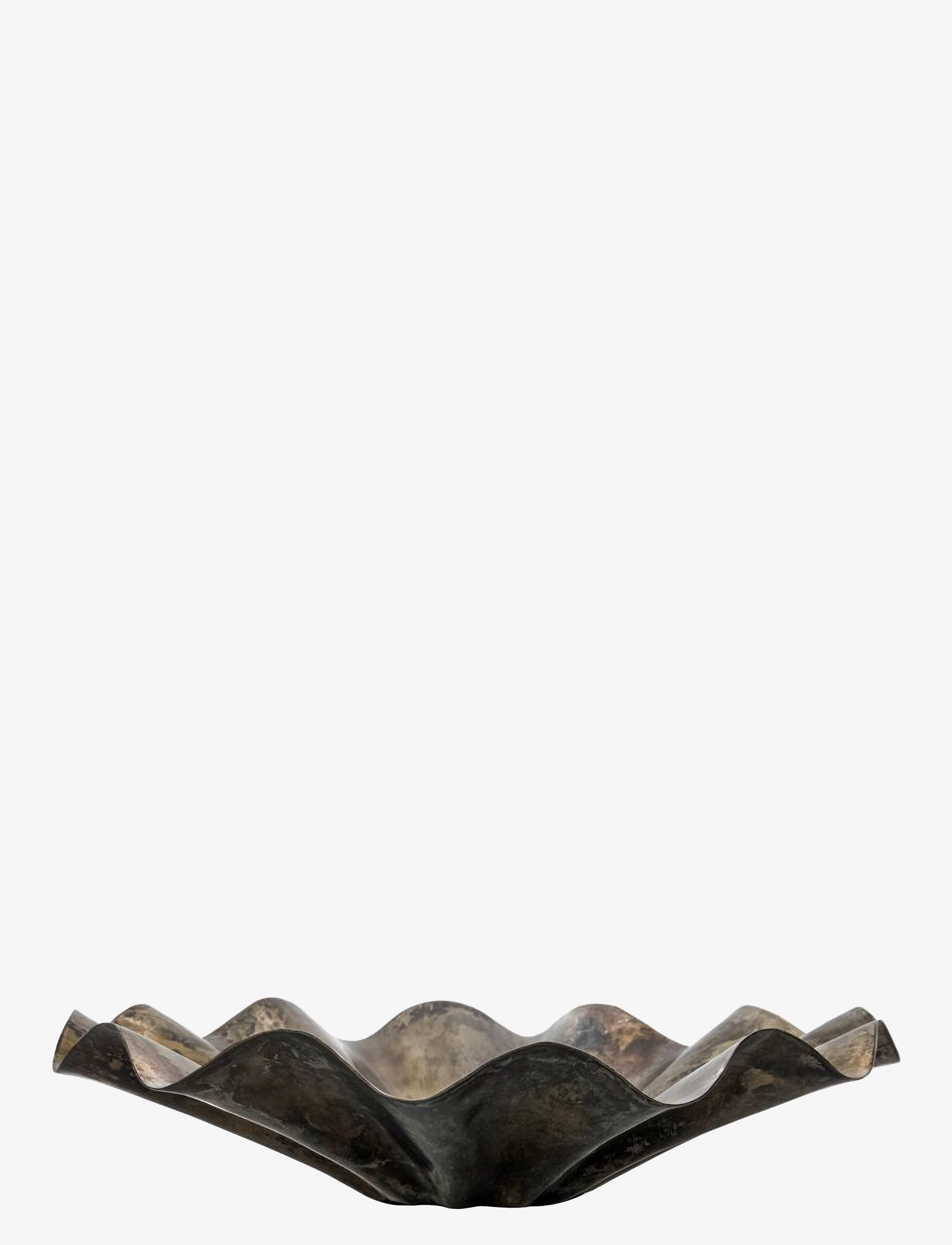 house doctor Skål, Hdflood, Antik Brun, Decorative Platters, Brun, Str: Ø 35 CM