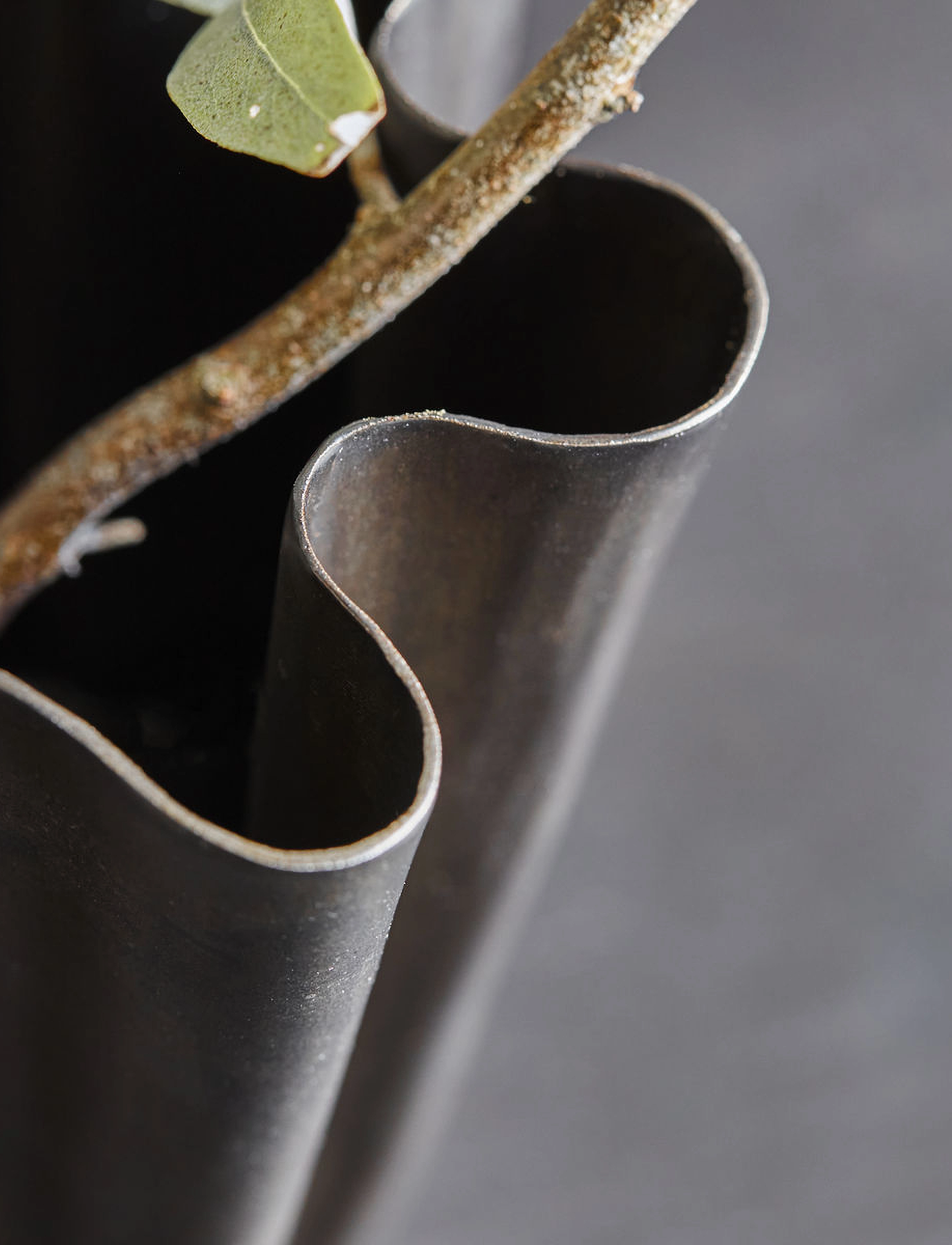 house doctor - Vase, HDFlood, Antique brown - vasar - antique brown - 2
