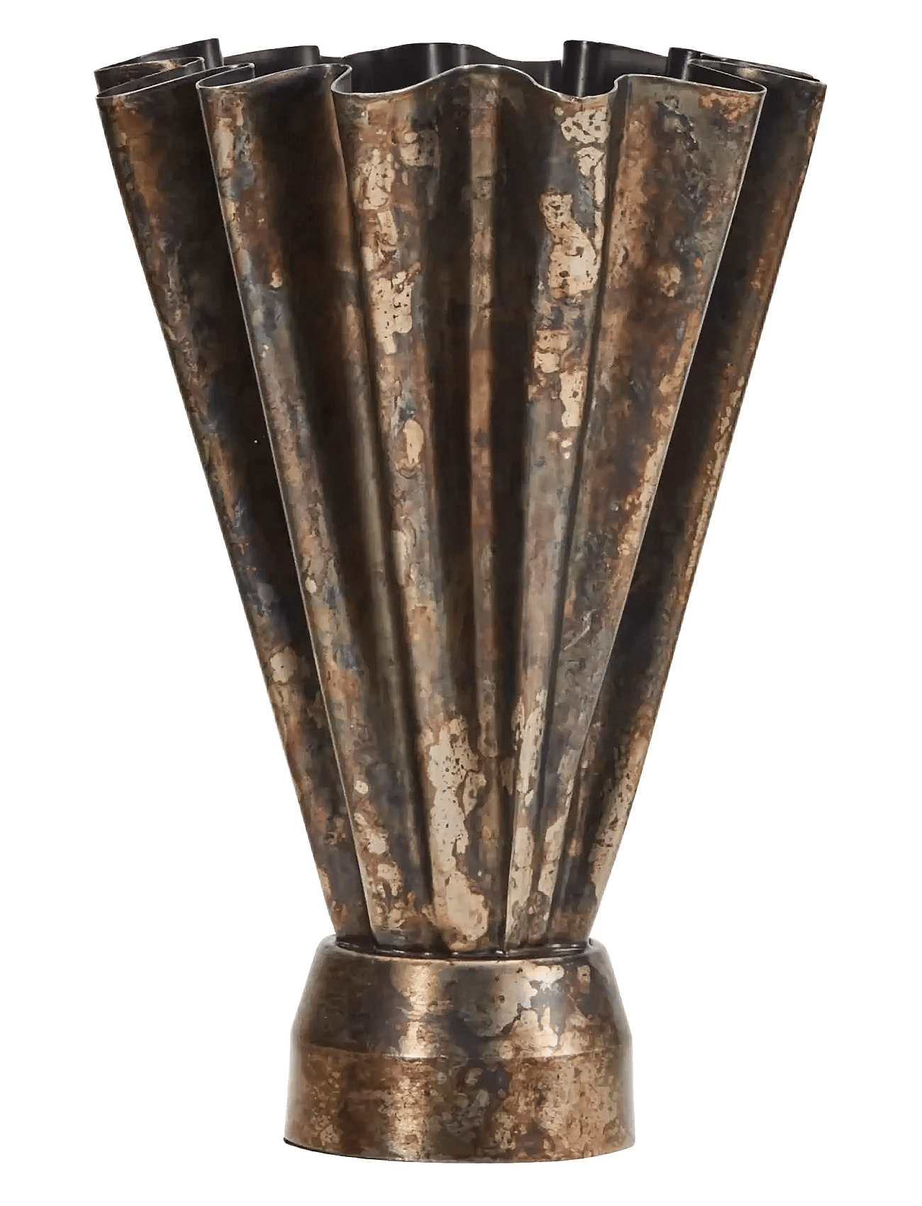 house doctor | Vase, Hdflood, Antik Brun | H:33CM