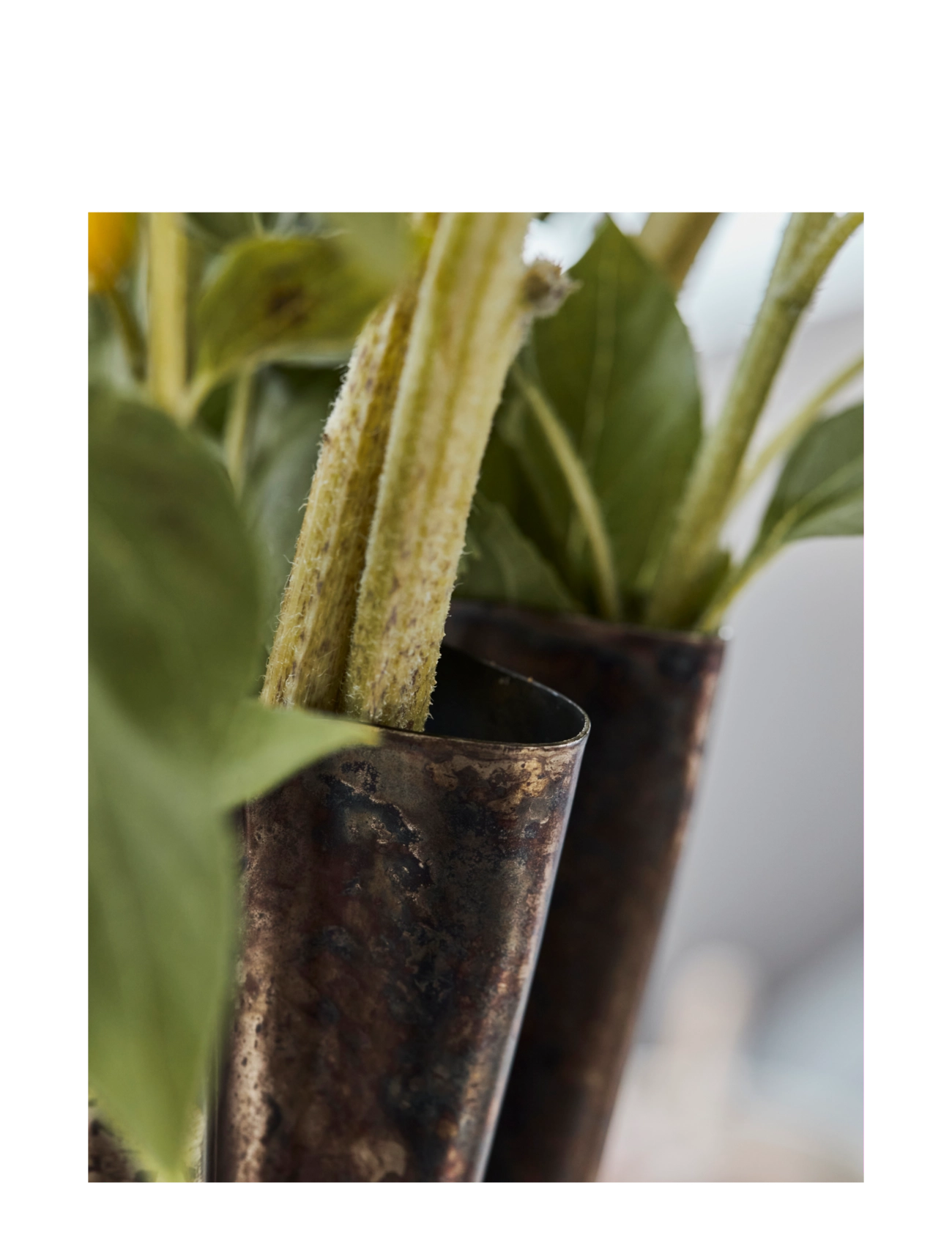 house doctor - Vase, HDFlood, Antique brown - versla eftir verði - antique brown - 3