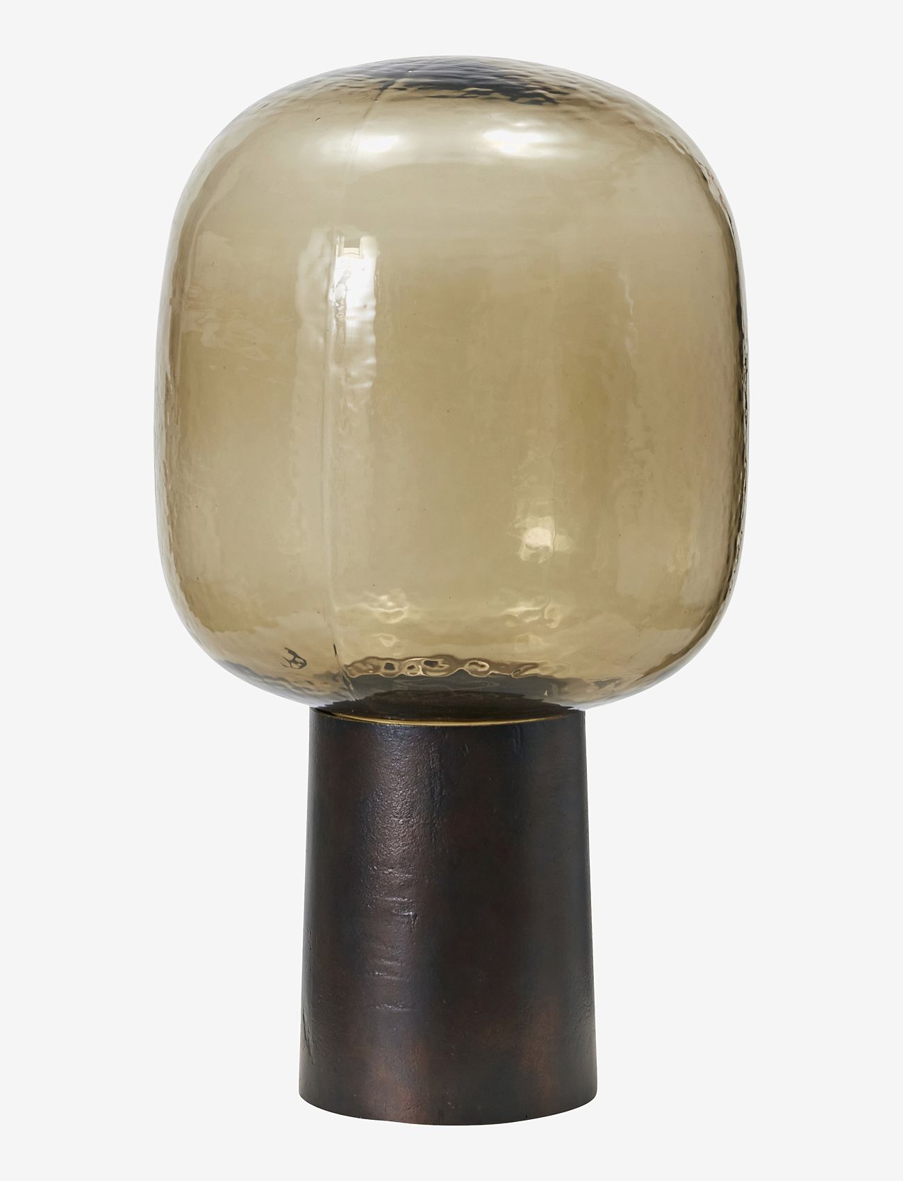HOUSE DOCTOR Bordlampe, Hdnote, Bruneret Messing Finish Braun - One Size - Unisex