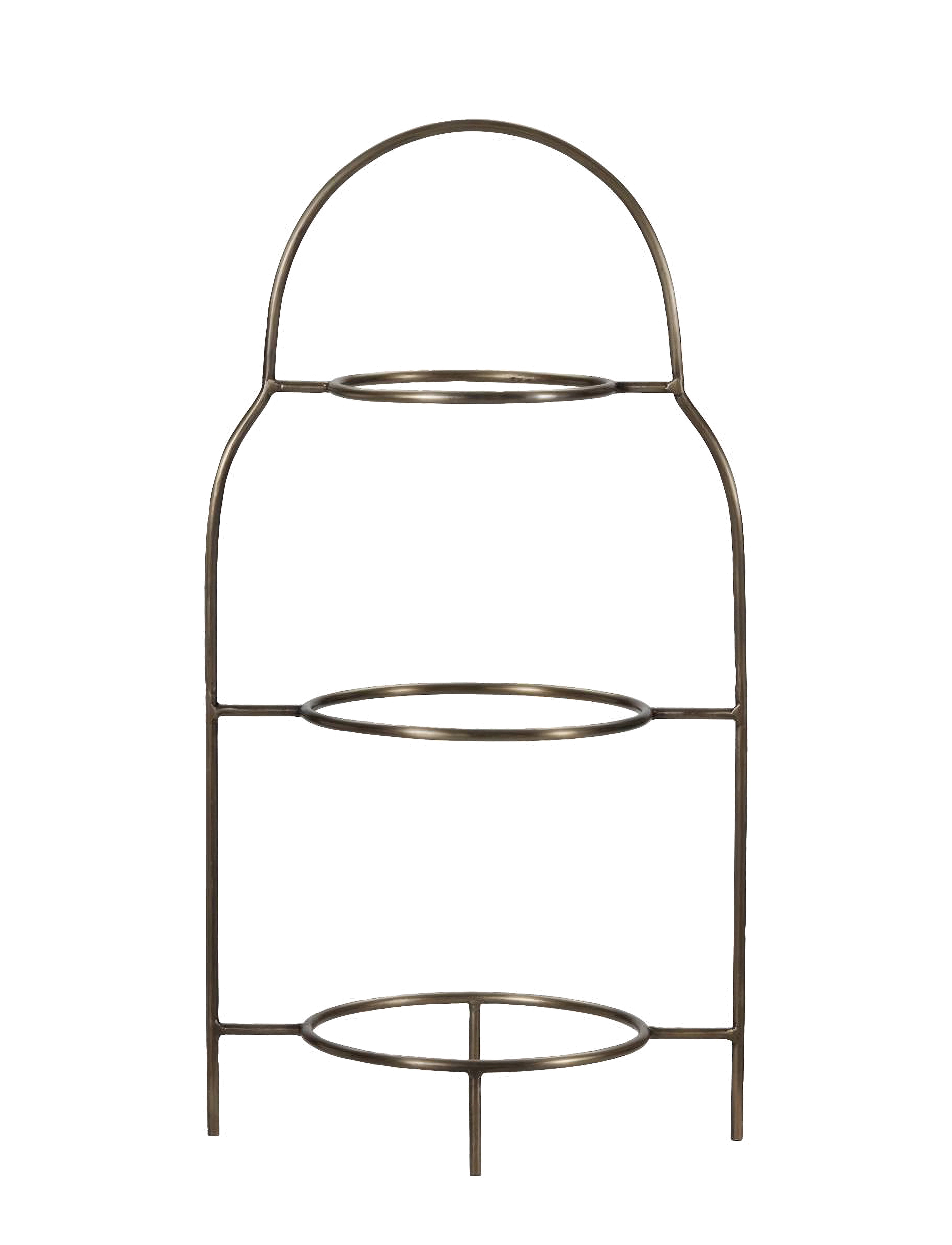 house doctor Plate stand, HDSana, Antique brass - Angebote - ANTIQUE BRASS FINISH / gold